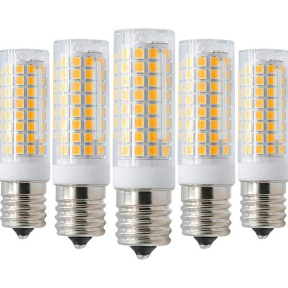 lampadina, Lampadina LED E17 10W, equivalente a 100W, AC220V, confezione da(Warm White)