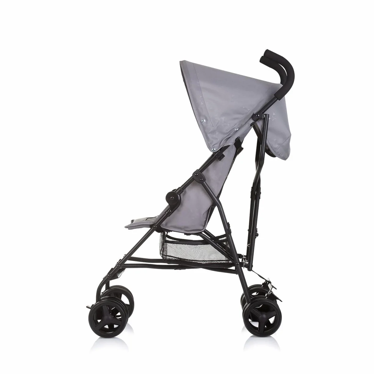 Passeggino Chipolino Buggy Point Cintura 5 punti schienale regolabile grigio