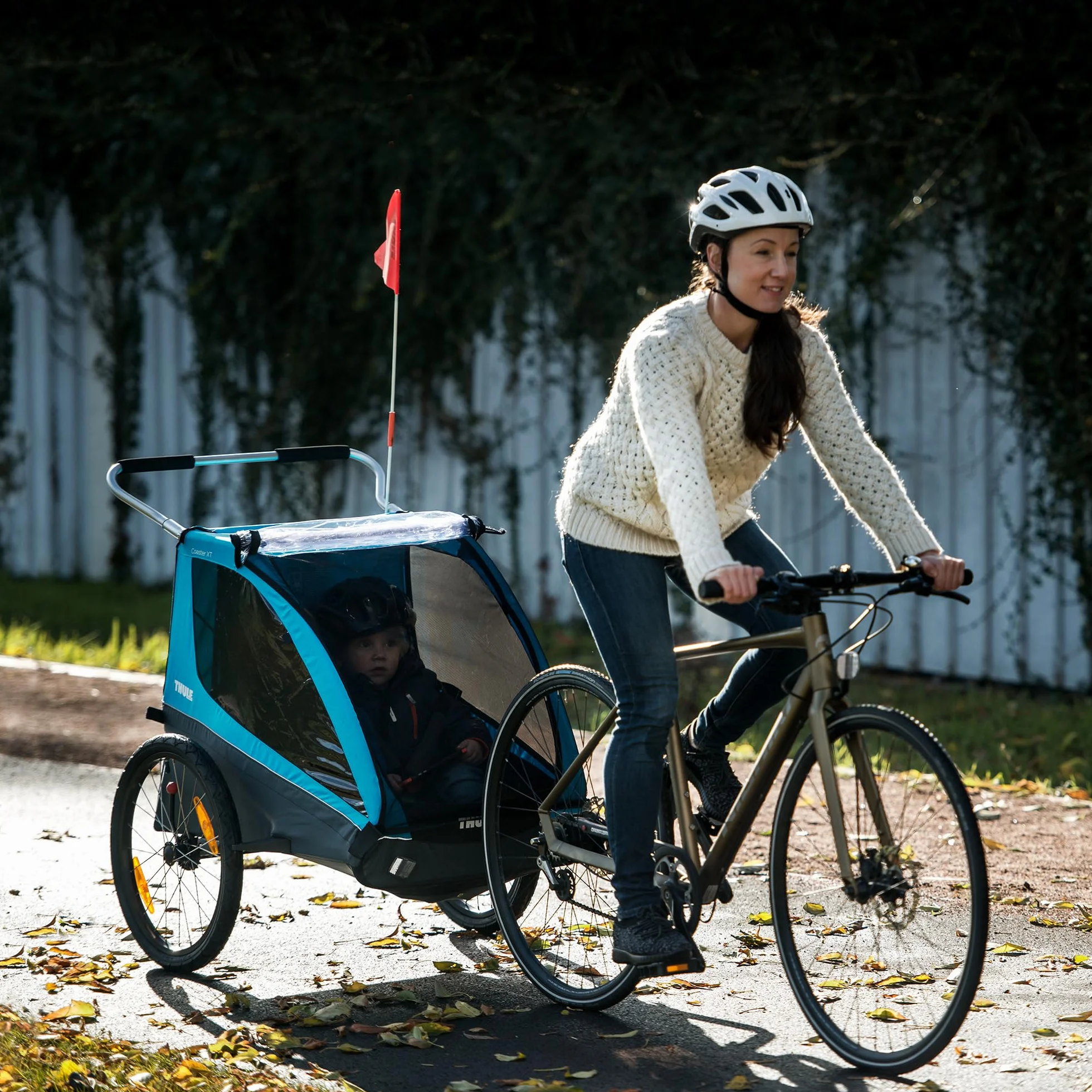 Thule Coaster Xt Rimorchio Per Bici Blue