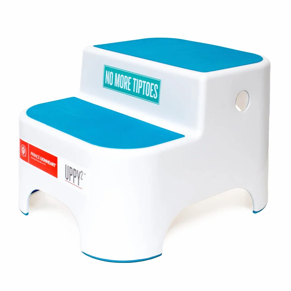 Prince Lionheart Uppy2 Sgabello a Due Passi per Bambini Antiscivolo Blu