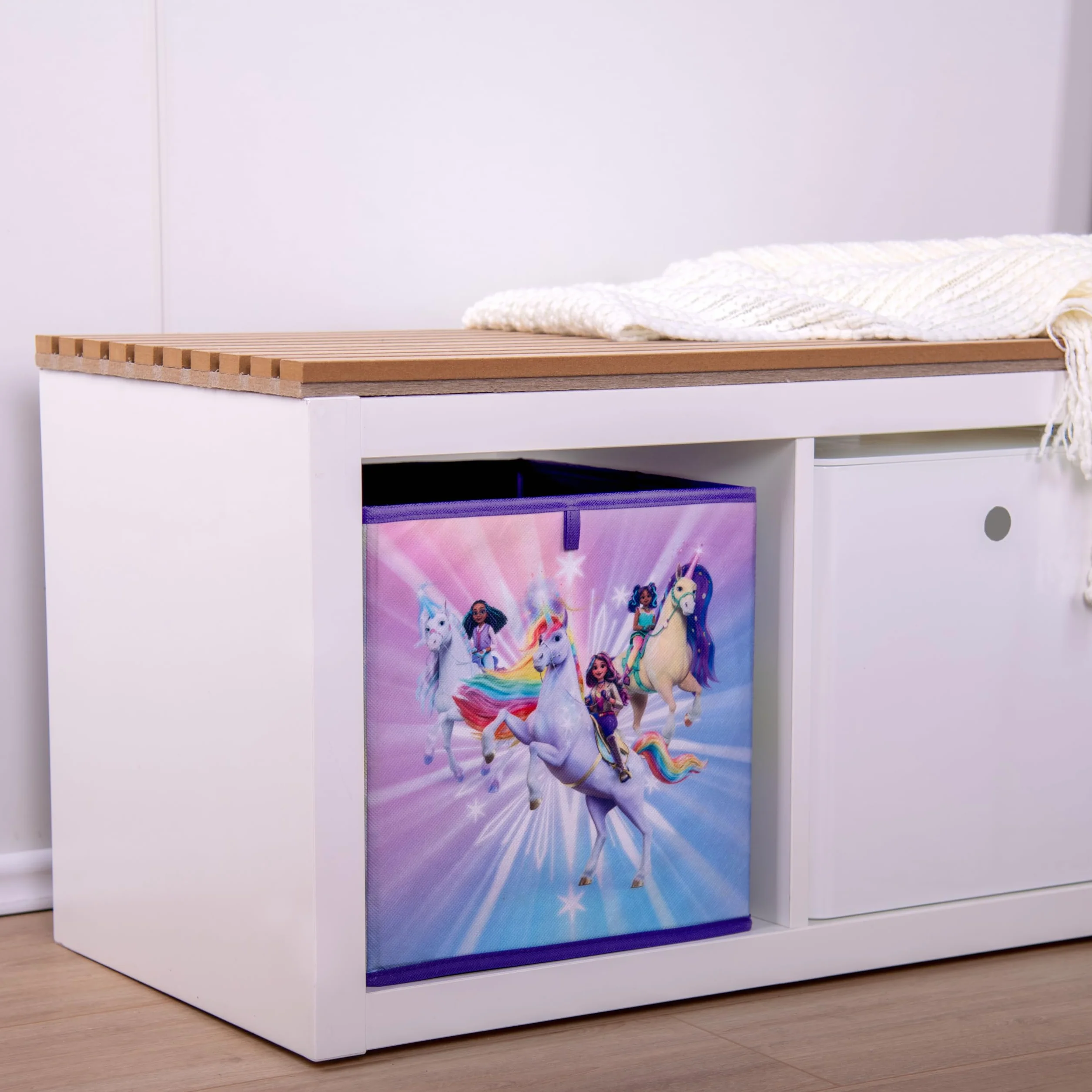 Herding Contenitore Portaoggetti Unicorn Academy 30 x 30 x 30 cm Polipropilene