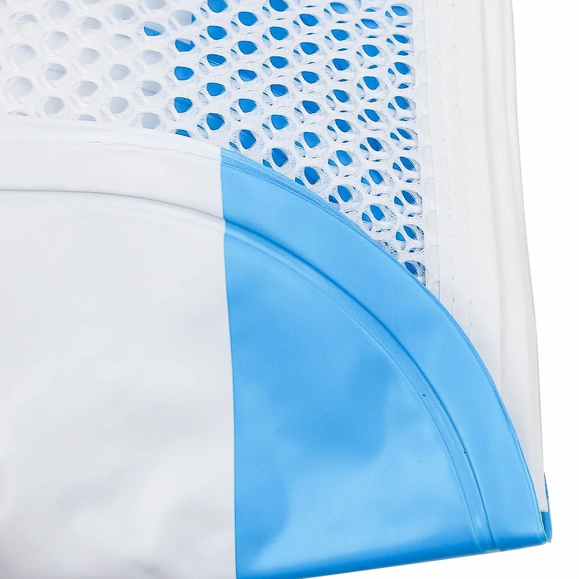 Amaca Gonfiabile Galleggiante per Piscina 4 in 1 2 Pezzi Blu+Rosa