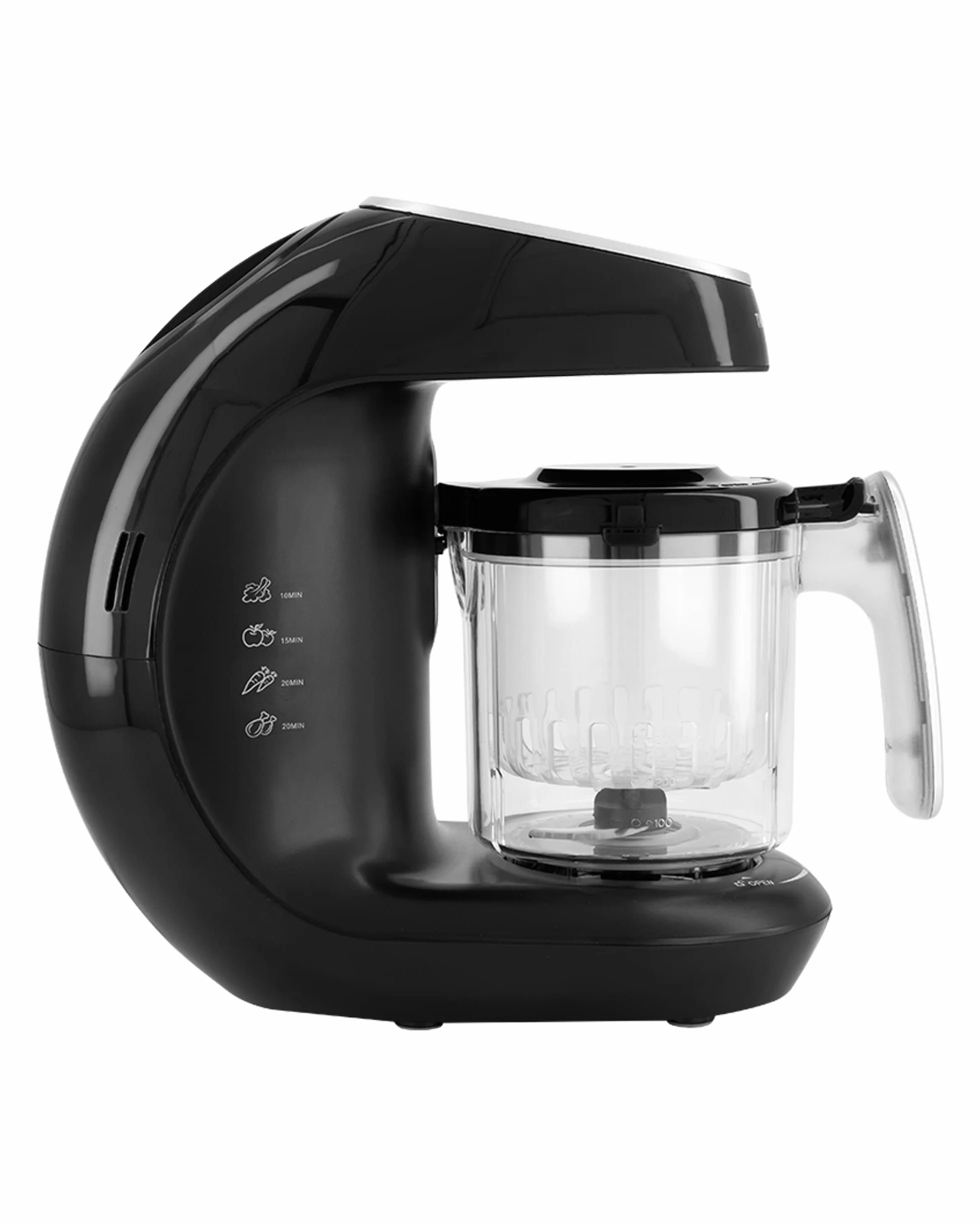 Twistshake V2 Robot da Cucina Multifunzionale per Neonati, Nero