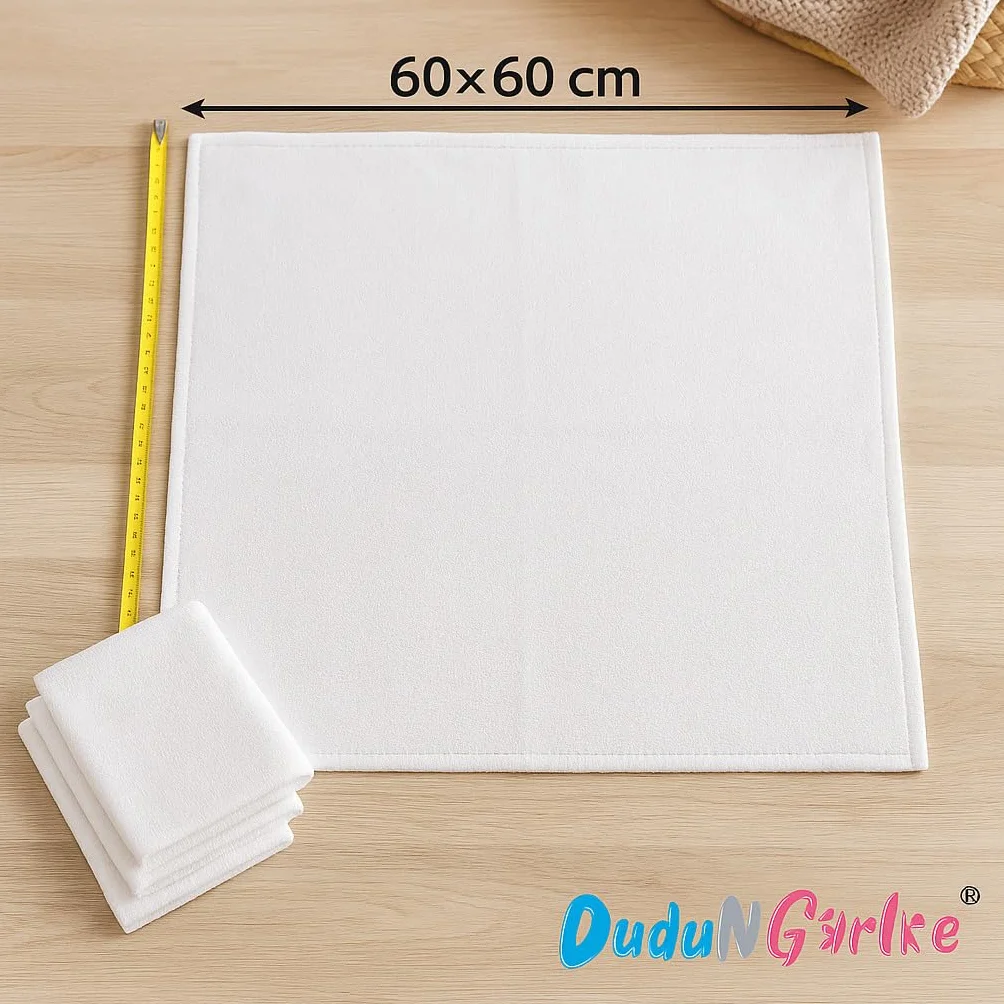 Dudu N Girlie Pannolini Baby 100% Cotone 6 Pezzi
