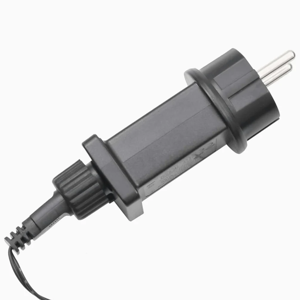Catena luminosa a LED con 1000 LED bianco freddo PVC, lunghezza 11 m con 8 modalità di luce, filo di rame per illuminazione natalizia, interni, esterni, balcone e giardino, compatta e