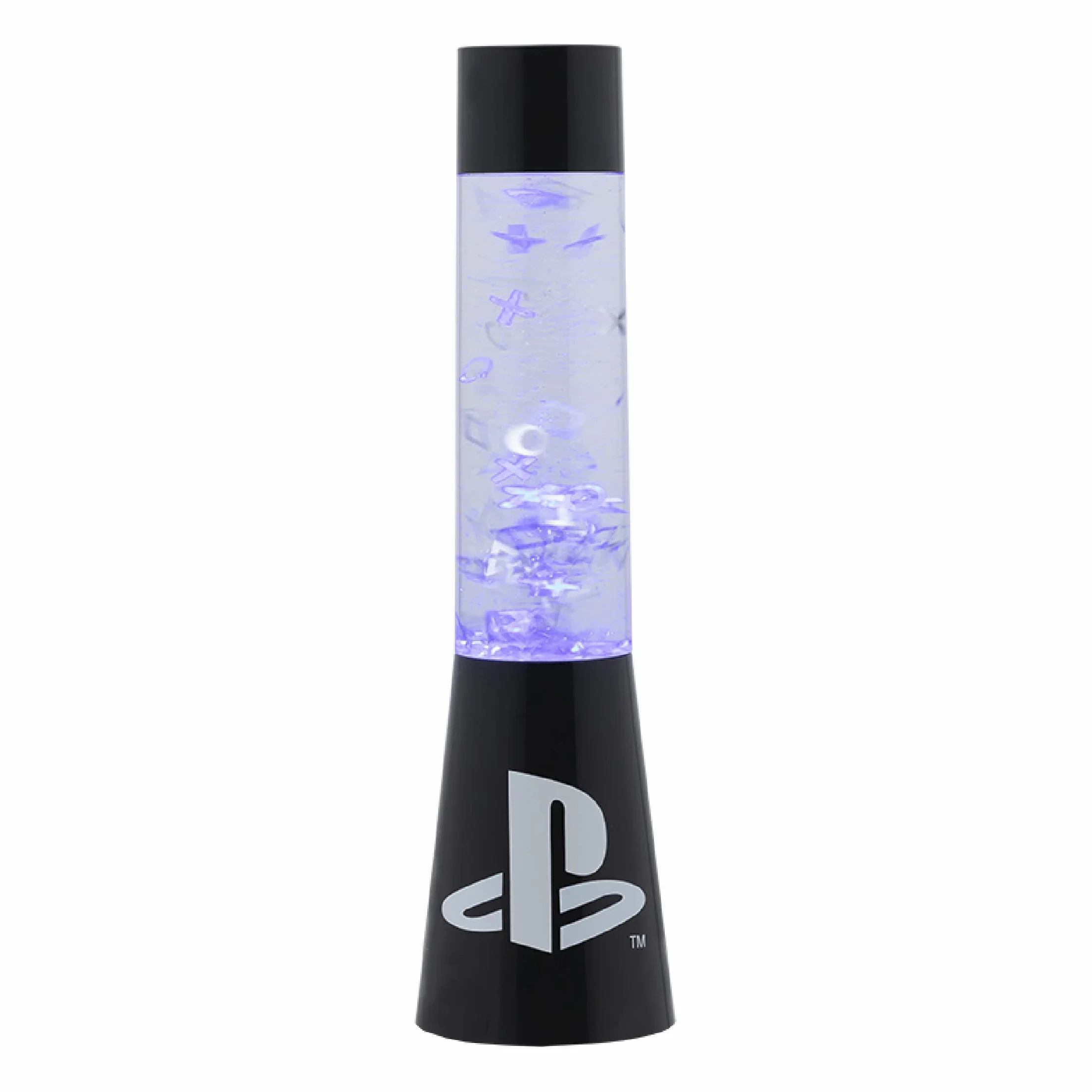 Paladone Playstation Lampe à Lave Scintillante, Éclairage d'Ambiance Lampe Lava, 33 cm