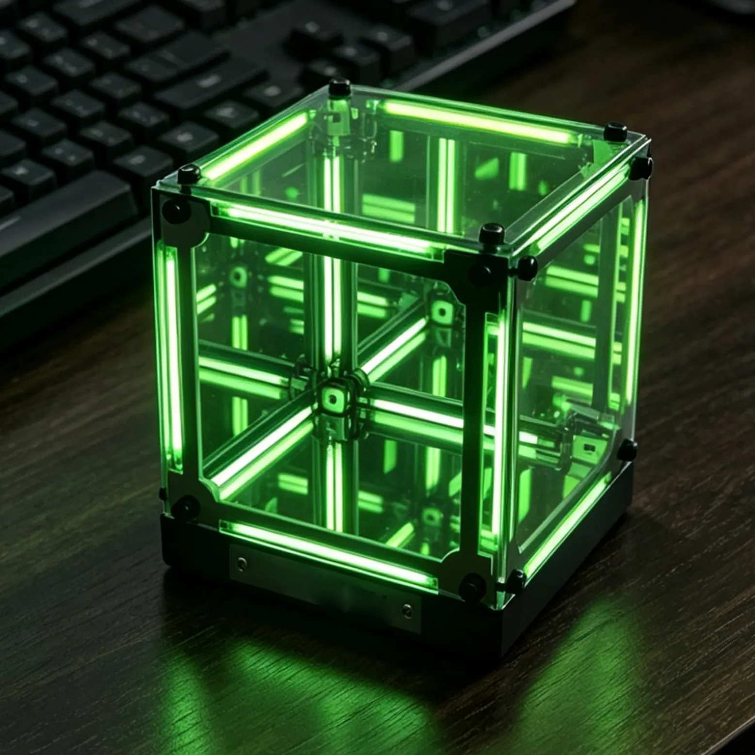 ViaGasaFamido Acrylic 4D Mood Night Light Stunning USB C Rechargeable