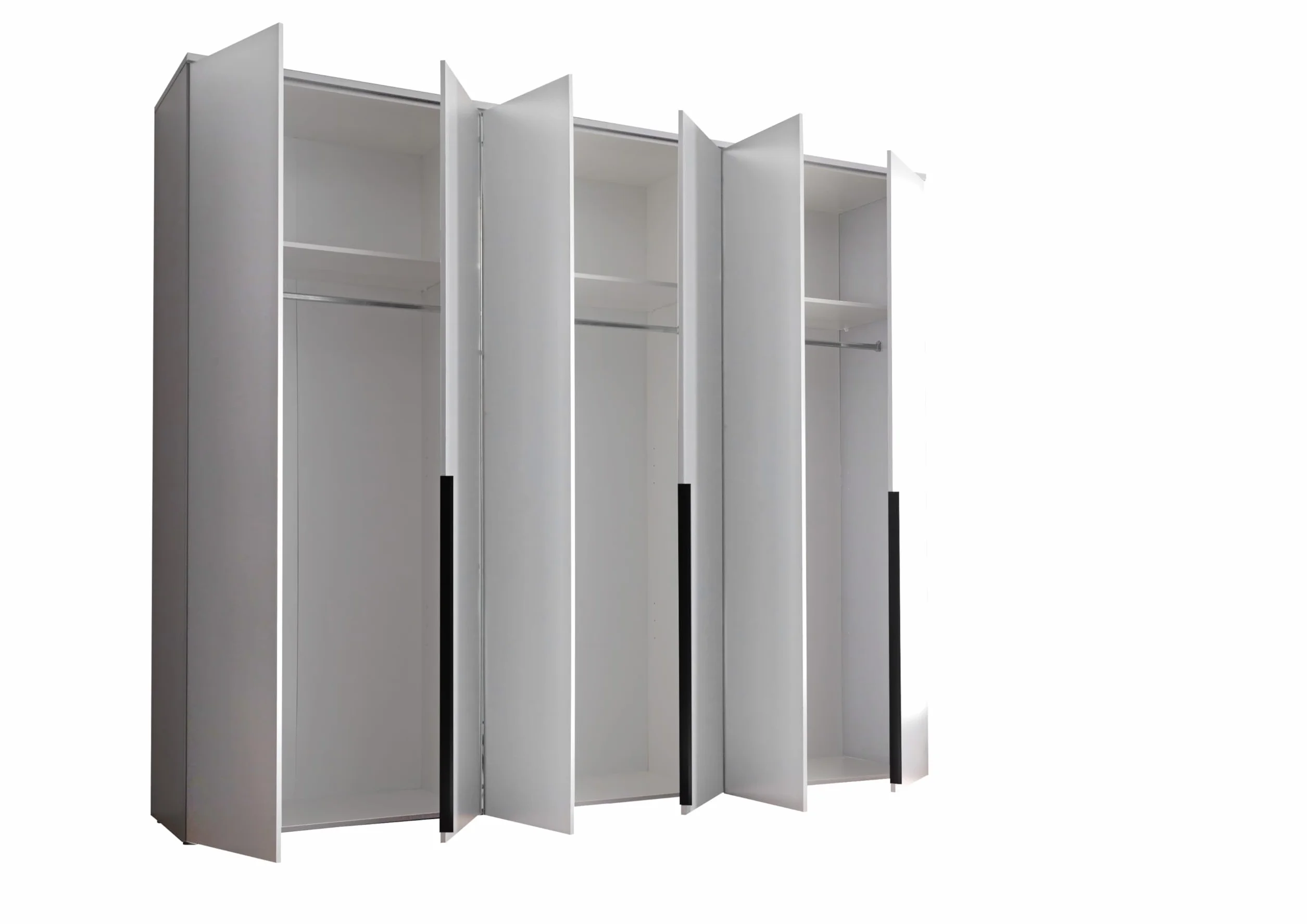 AVANTI TRENDSTORE Civiasco armadio a 6 ante battenti laminato bianco 270x225x52 cm