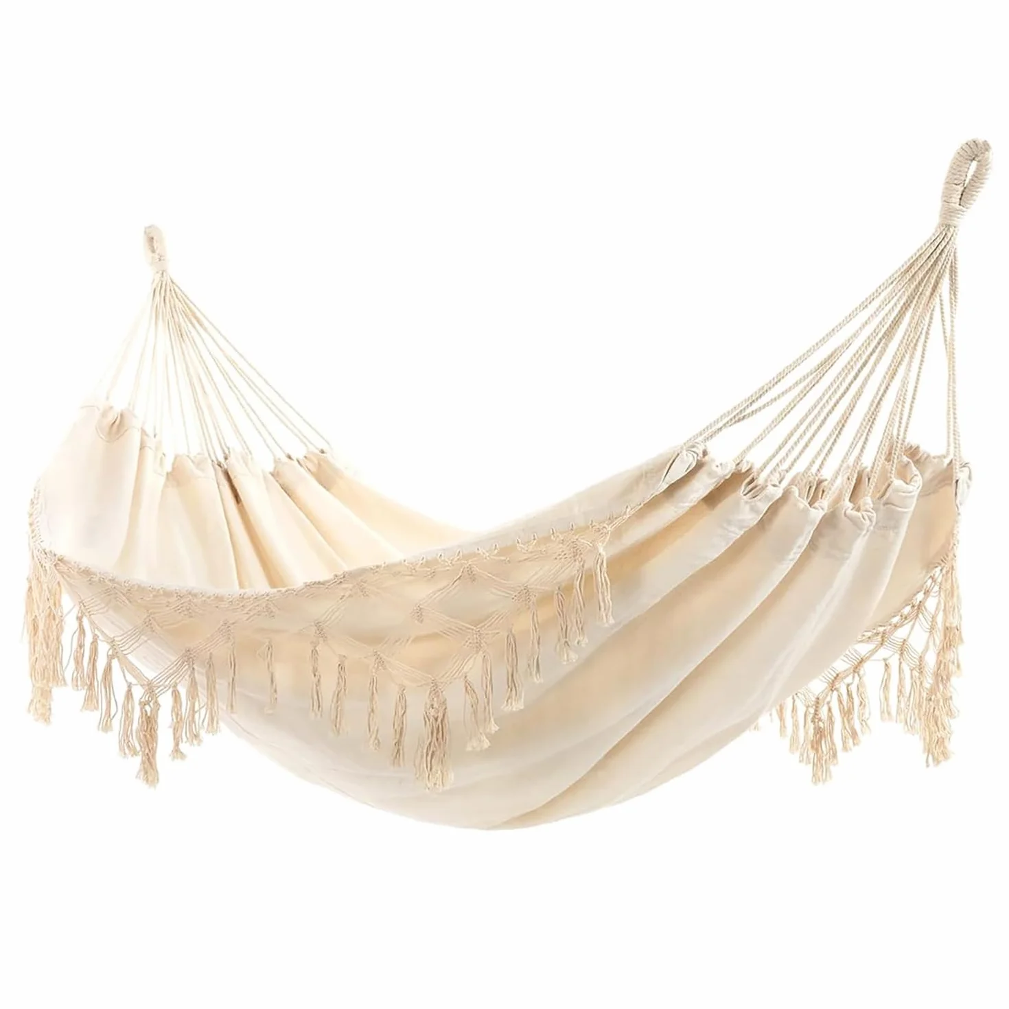 Amaca Portatile in Cotone con Nappe e Borsa 200x150 Lavabile