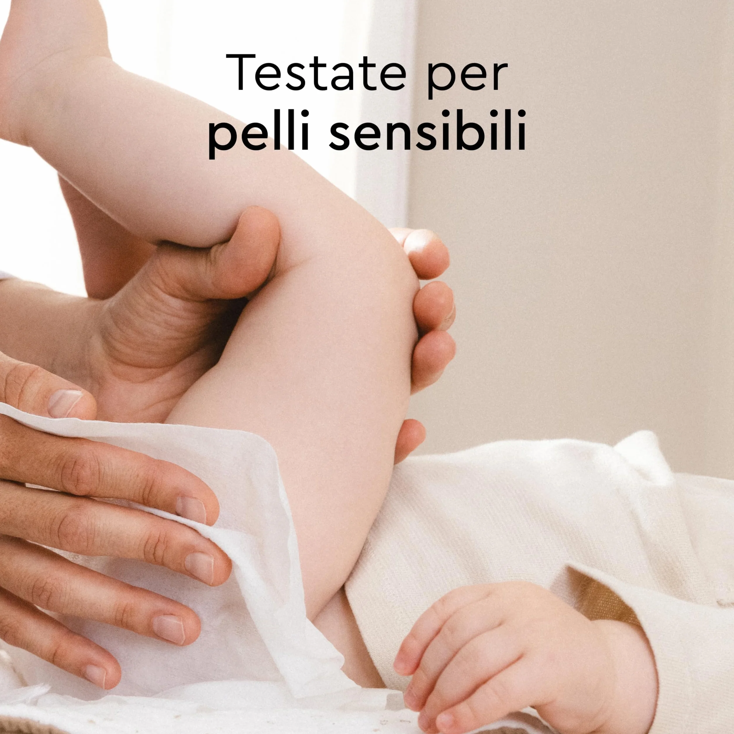 LILLYDOO Salviettine umidificate 99% acqua 300 pezzi 100% senza plastica senza profumi