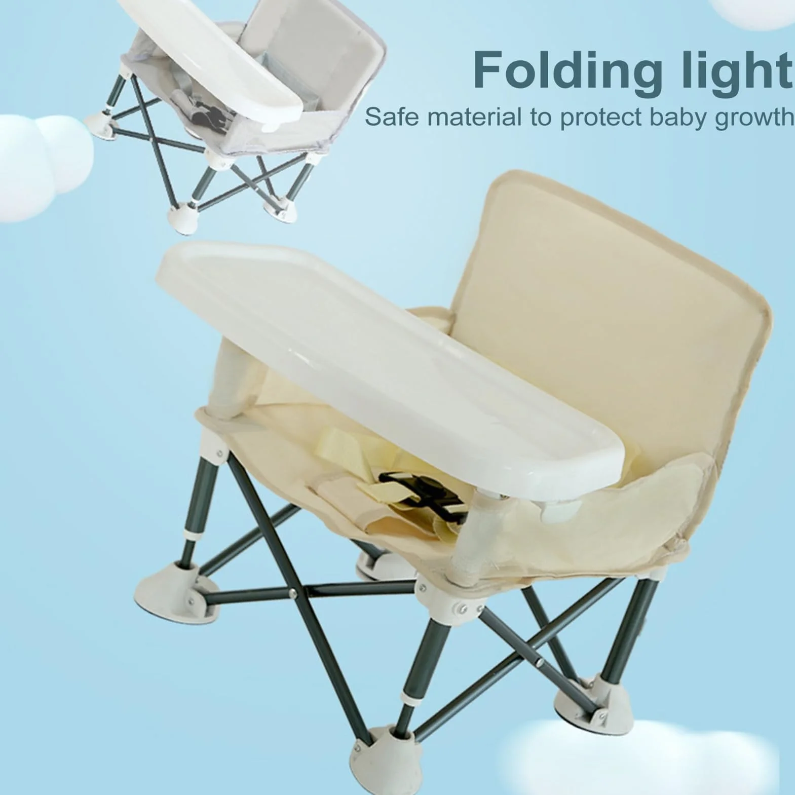 Beach Baby Chair Składane Siedzenie dla Dziecka