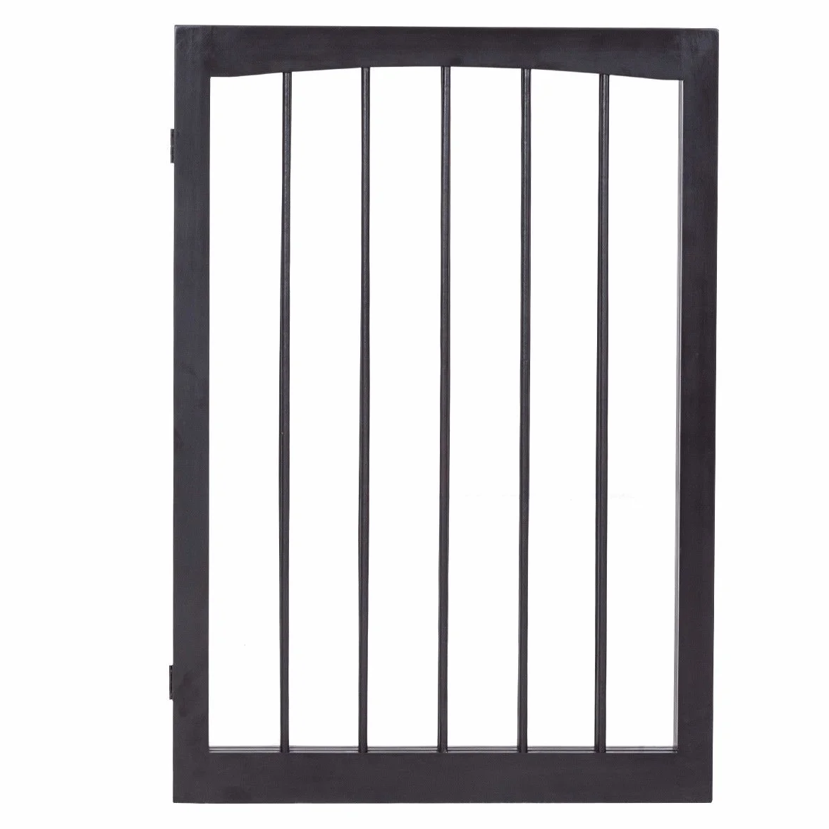 COSTWAY Cancelletto per Cani Pieghevole in Legno 3 Ante 160 x 76 cm Marrone