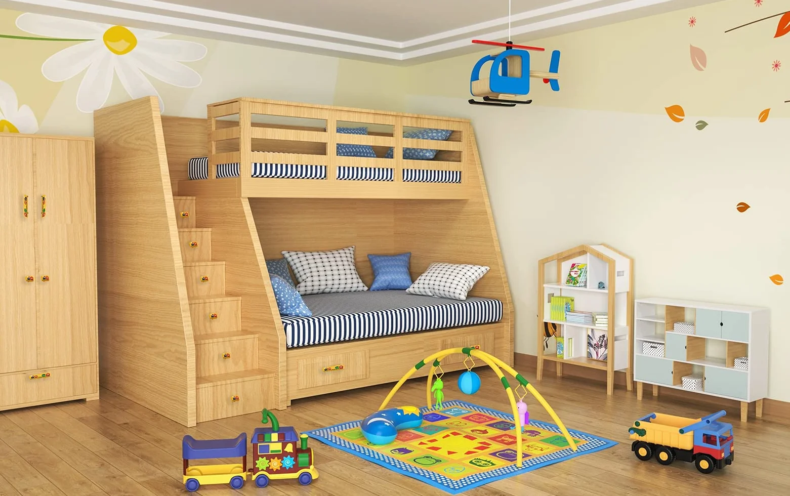 Manopole in Gomma Morbida a Forma di Cartone Animato per Bambini per Armadietti (nuvola)