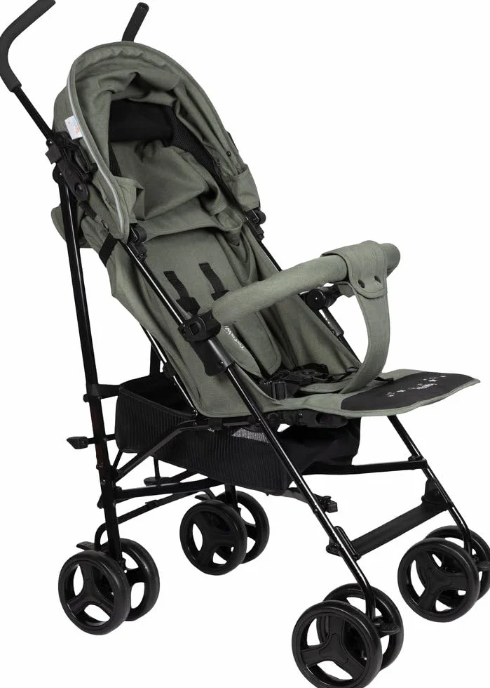 Passeggino Easy Walk Sage-Green Eleganza Comfort Funzionalità per Bambini