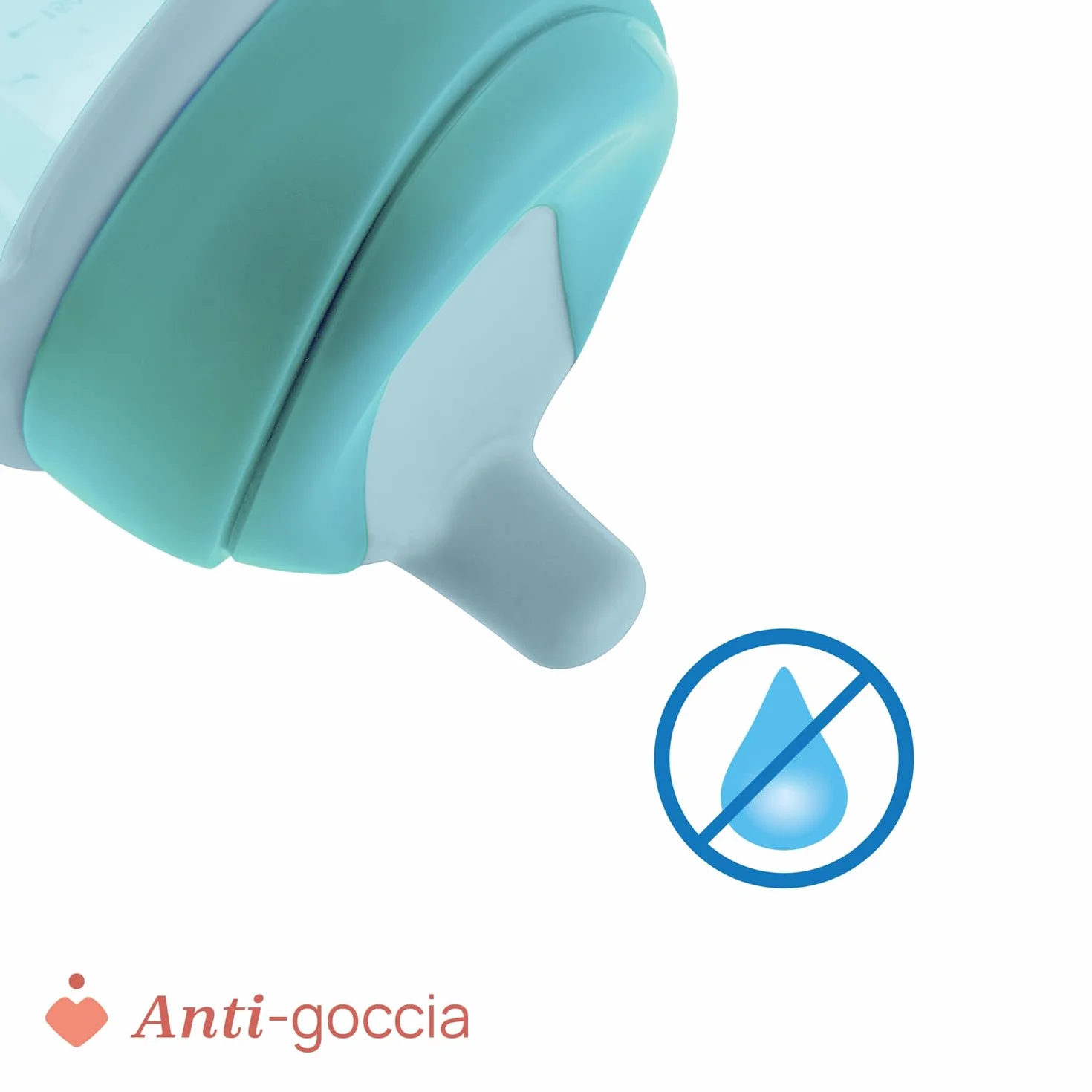 Chicco Training Cup Antigoccia per Bambini 6 Mesi+ Senza BPA Azzurro