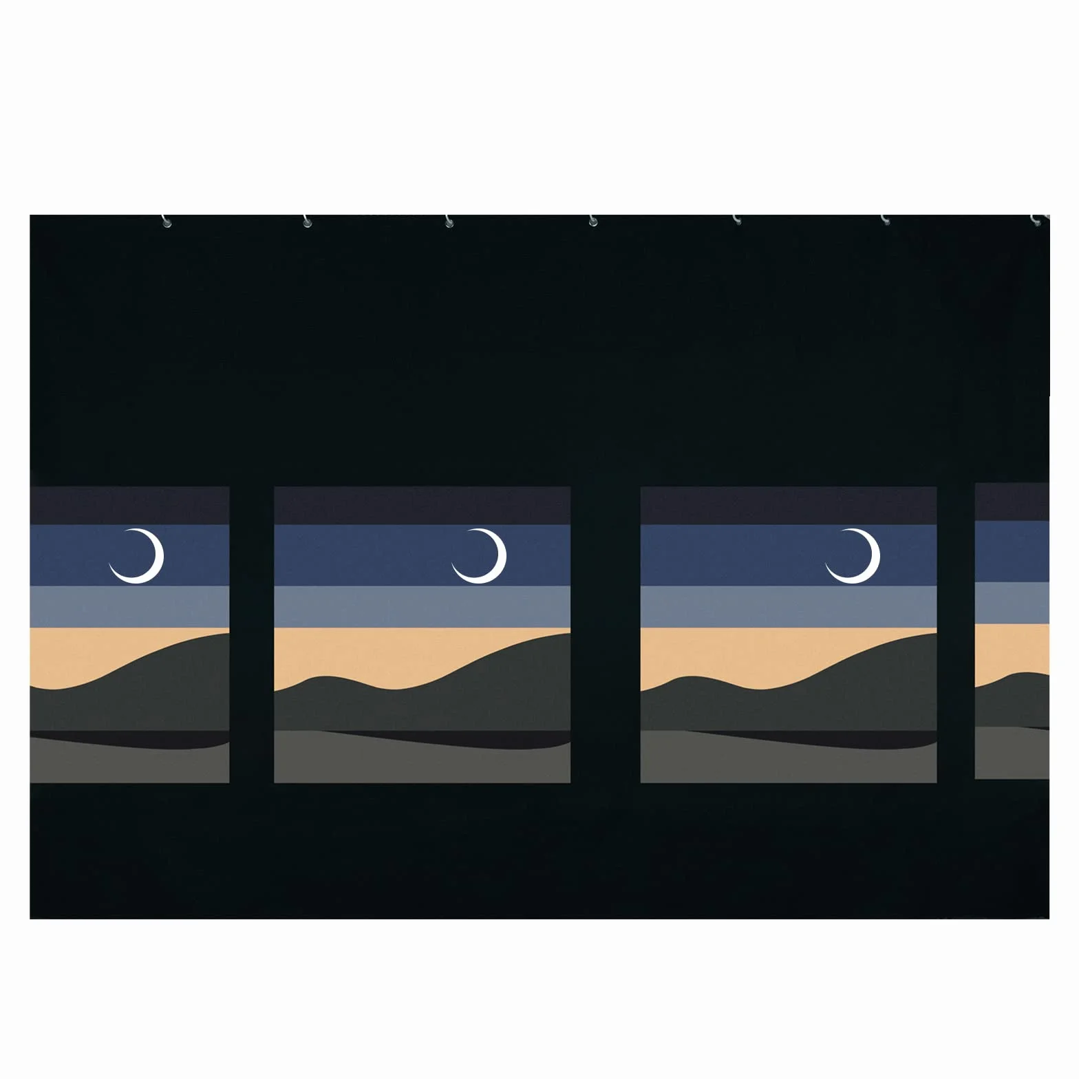 Tenda da letto a castello Blackout zanzariera camera bambini