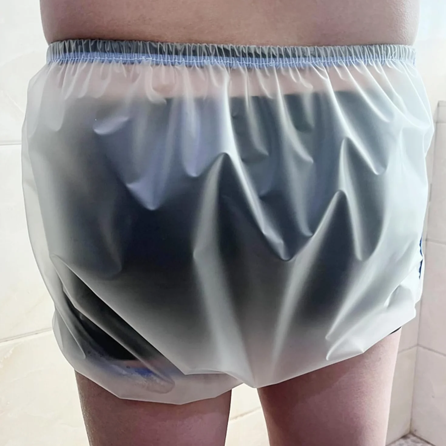 Protezione Contro L'Incontinenza Biancheria Intima Pannoloni Per Anziani Mutanda Plastica Slip Urinare Notte Uomo XL
