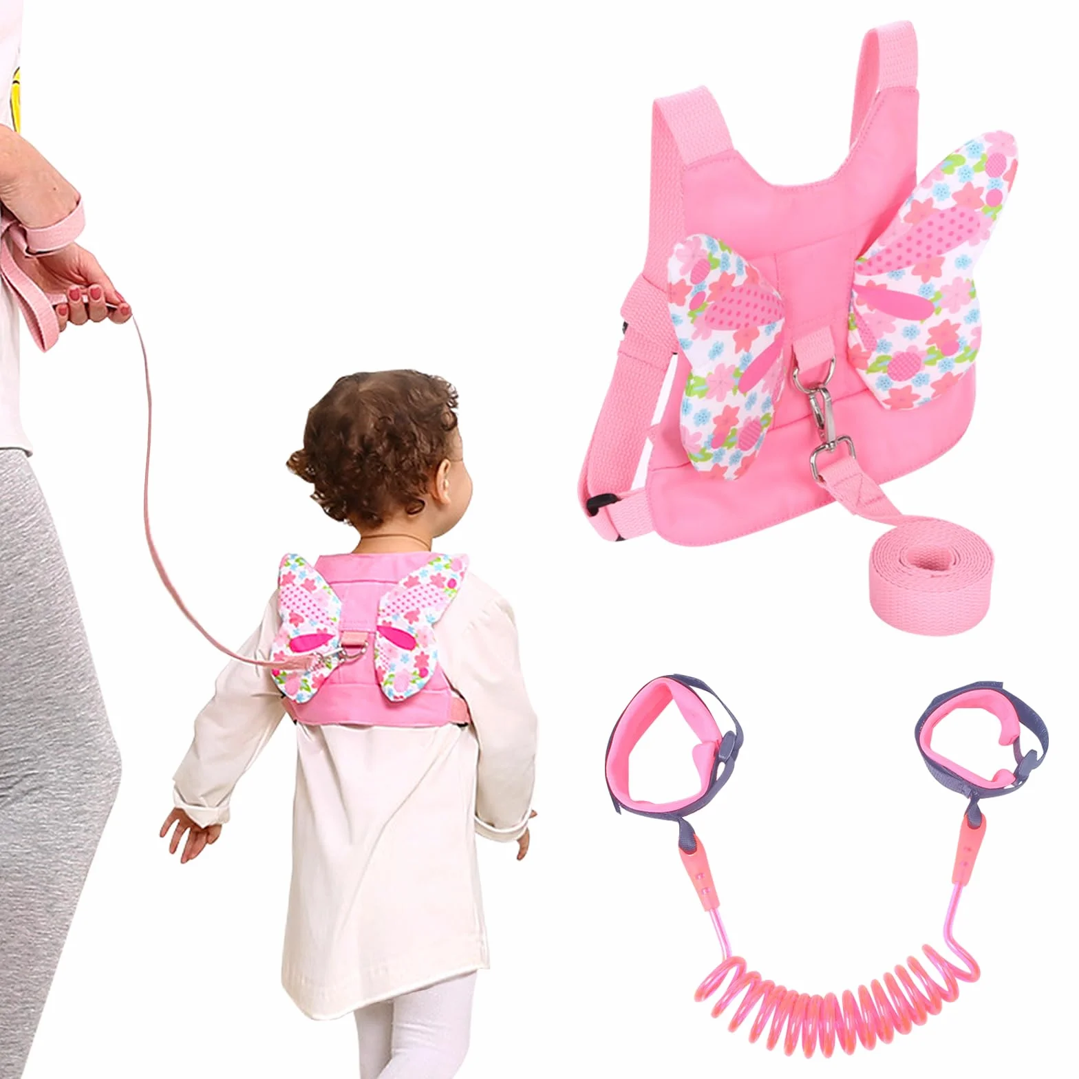 DKDDSSS Guinzaglio per Bambini, Imbracatura di Sicurezza Anti-Loss Anti perso