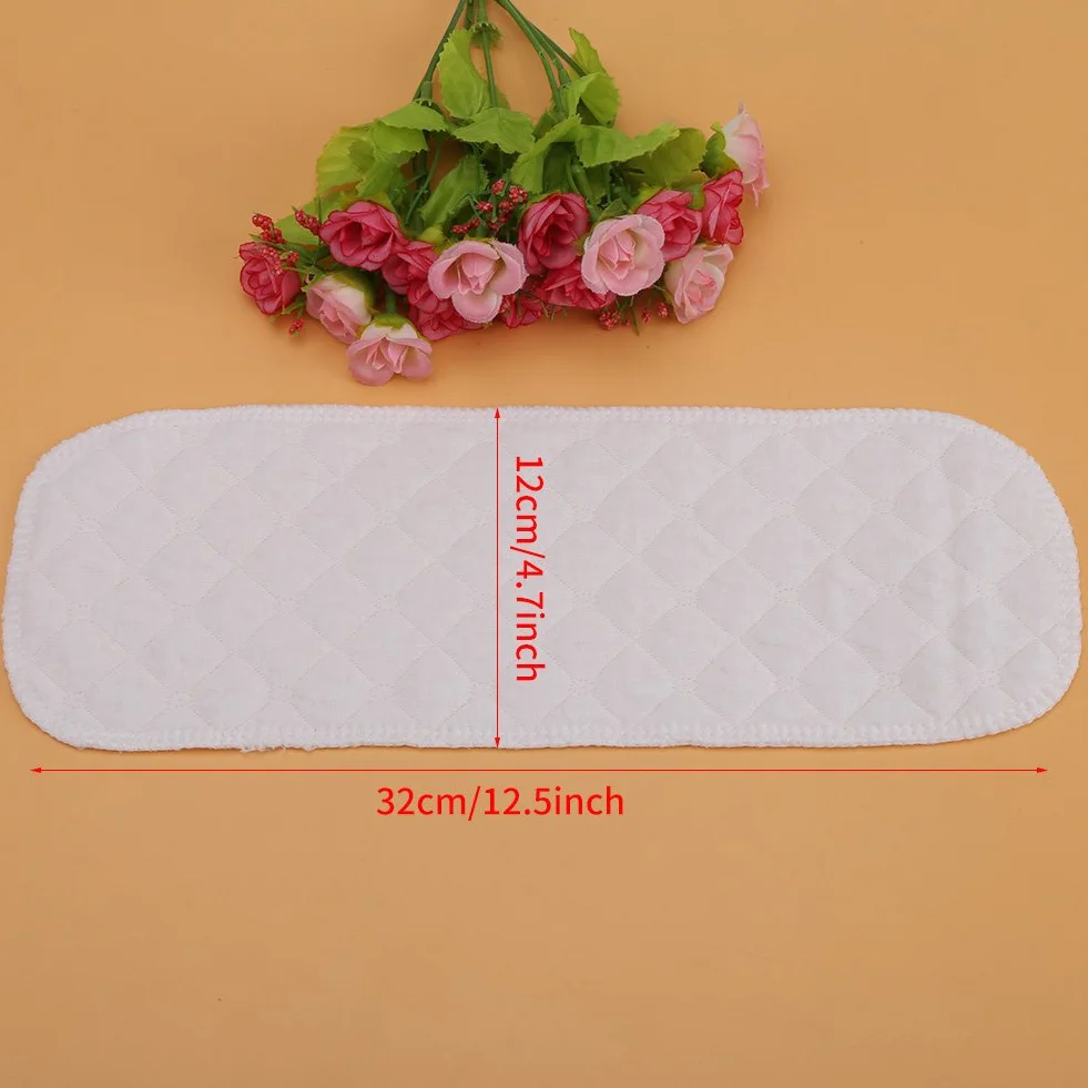 Pannolini in tessuto riutilizzabili in cotone moderno per bambini 10 pezzi 32x12 cm
