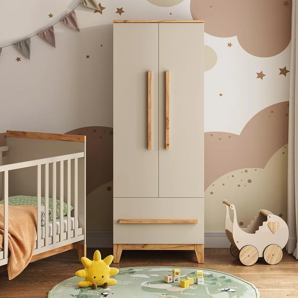 VitaliSpa Armadio per bambini Malia 70 x 186.8 cm Cashmere Artigianale