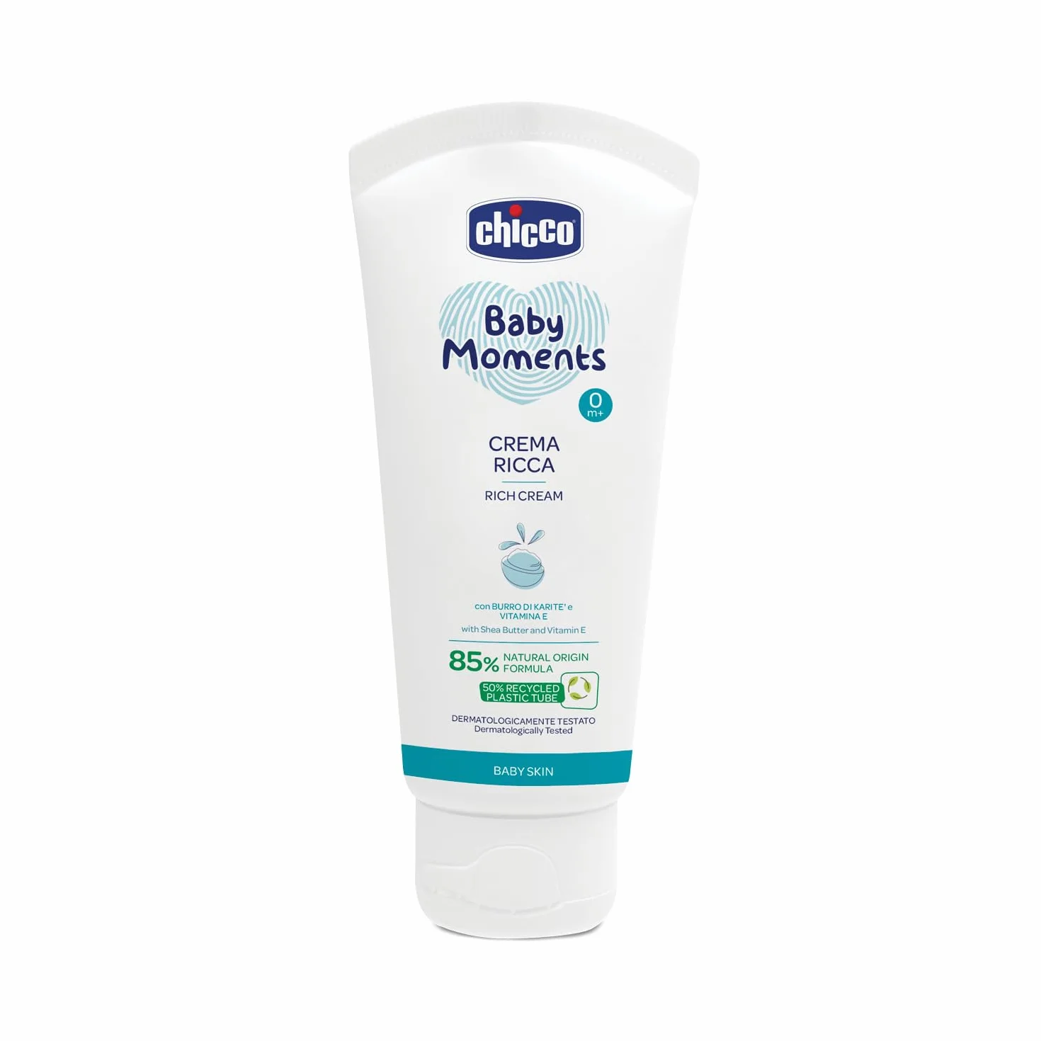 Chicco Baby Moments Crema Corpo con burro di Karitè e Vitamina E 100 ml