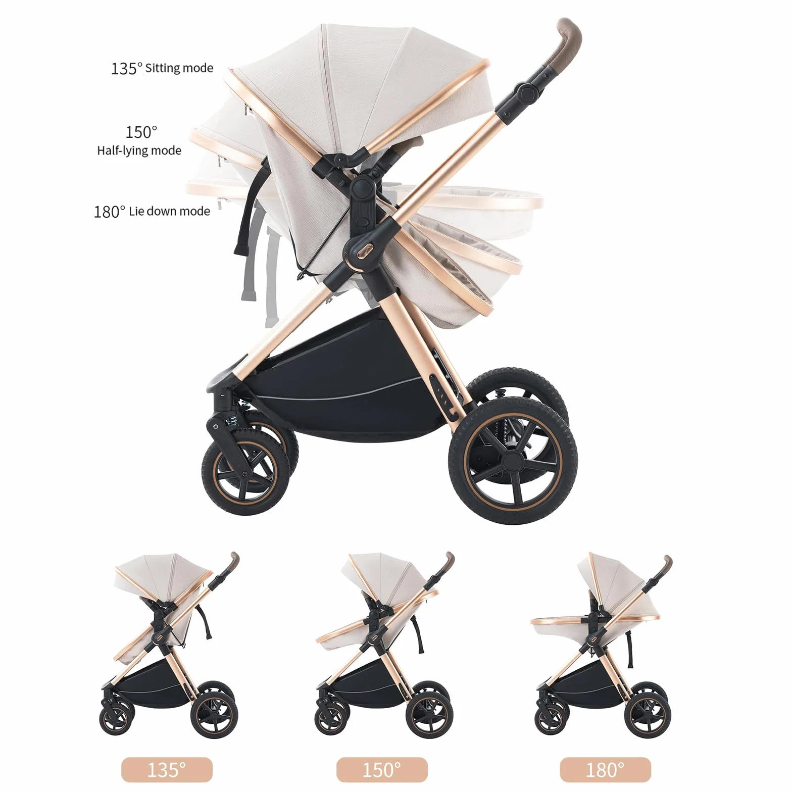 Passeggino Trio 3 in 1 D2 DEEPGREY, H2-D
