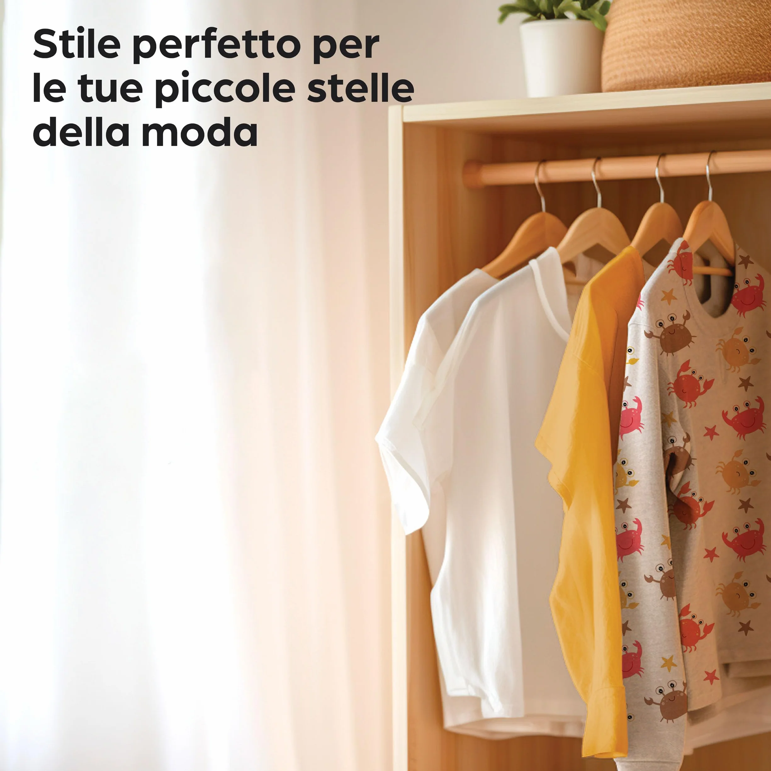 Praknu Grucce per Bambini in Legno - Set da 10 - Legno di Faggio Naturale