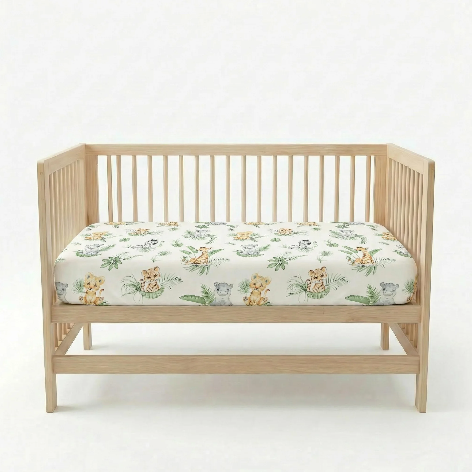 Baby Safe Coprimaterasso Lettino 60x120 100% Cotone Oeko-Tex Made in Europe