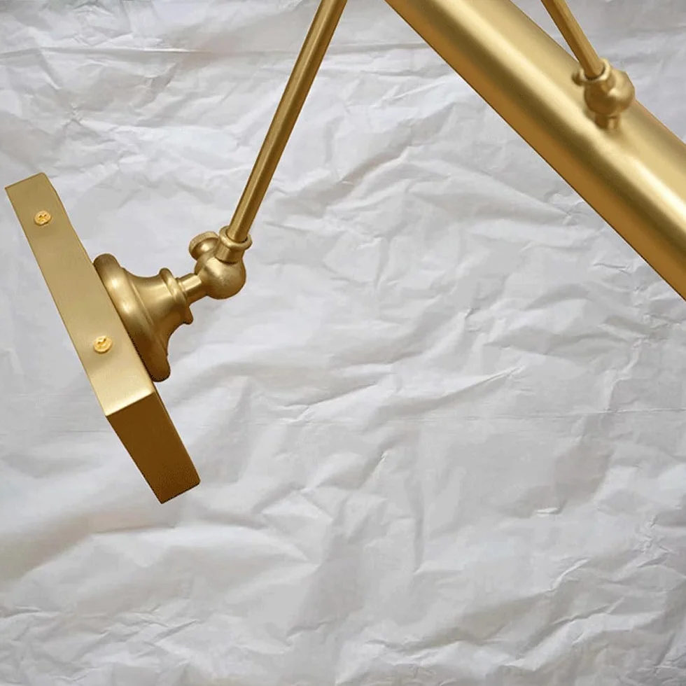 Luci da toeletta retrò Americane in Ottone/Cromo, Applique Decorativa a LED Industriale in Ottone, luci per specchi da Bagno, Applique per Sfondo Soggiorno, Lampada da toeletta.