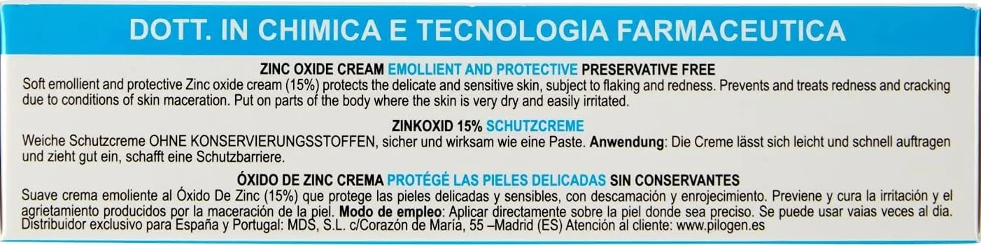 Pilogen Carezza Ossido di Zinco crema protettiva 75 ml