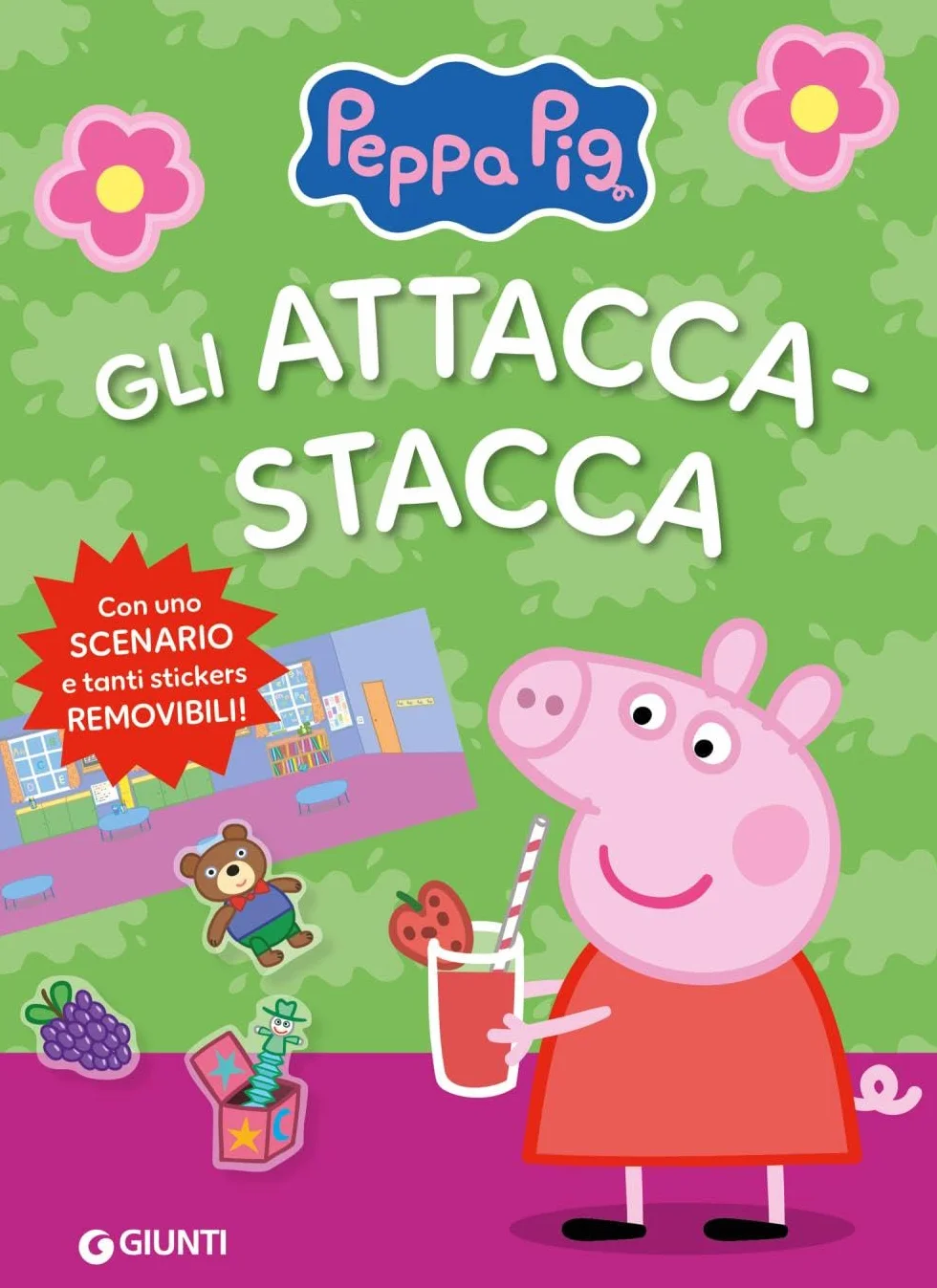 Peppa Pig Attacca-Stacca Con Adesivi Ediz. a Colori