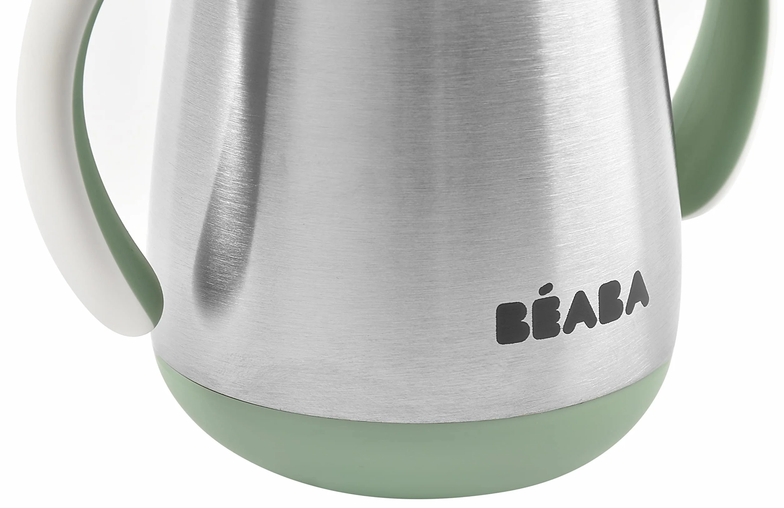 BÉABA Biberon Tazza Apprendimento 2 in 1 250 ml Inox Verde Salvia