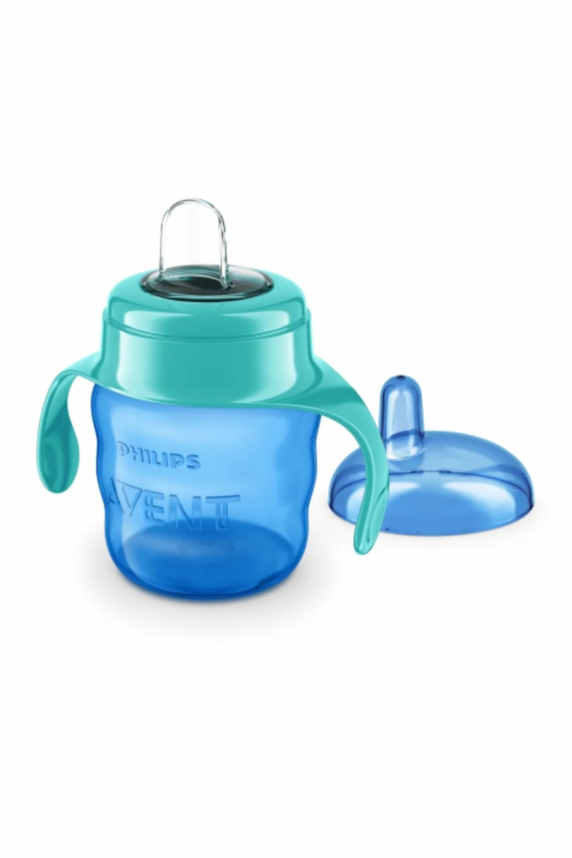 Philips Avent Tazza antigoccia con bocchino morbido, valvola integrata, lavabile in lavastoviglie SCF551/05