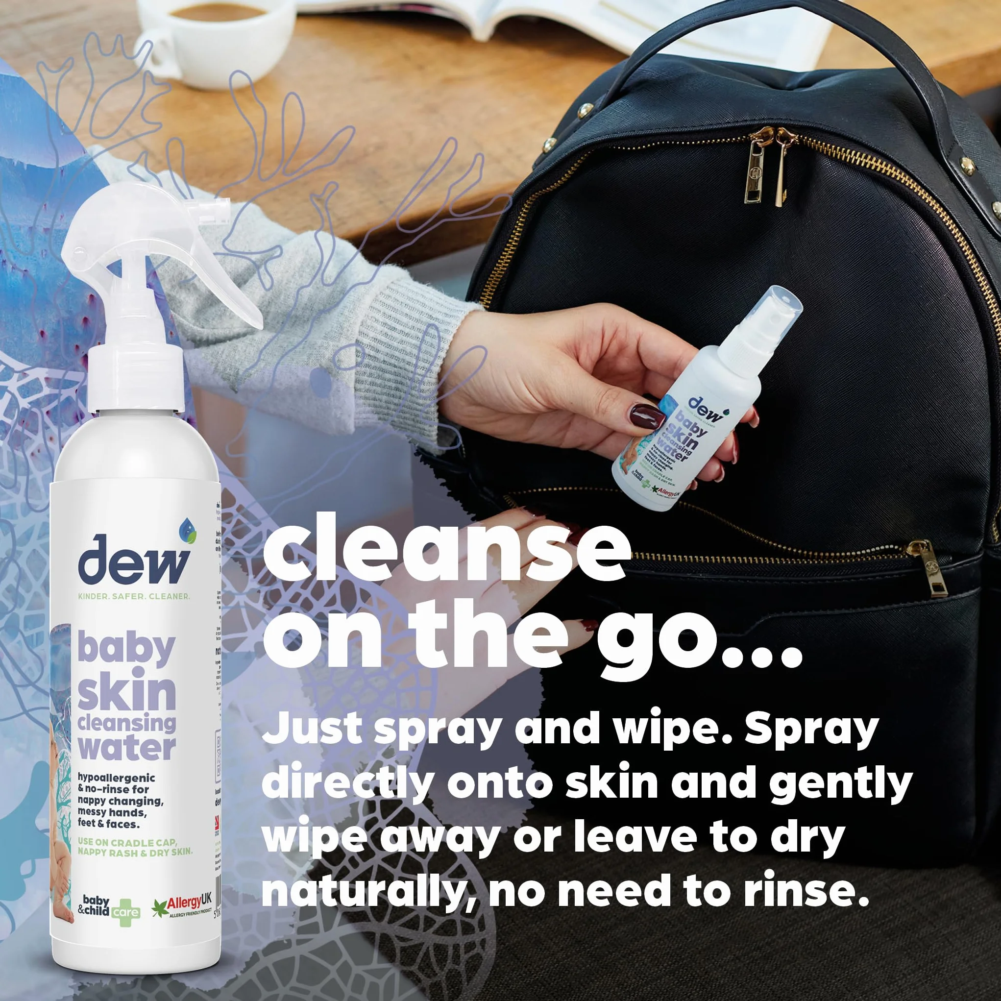 Dew Acqua detergente per bambini ipoallergenica spray acido ipocloroso 2,5 l