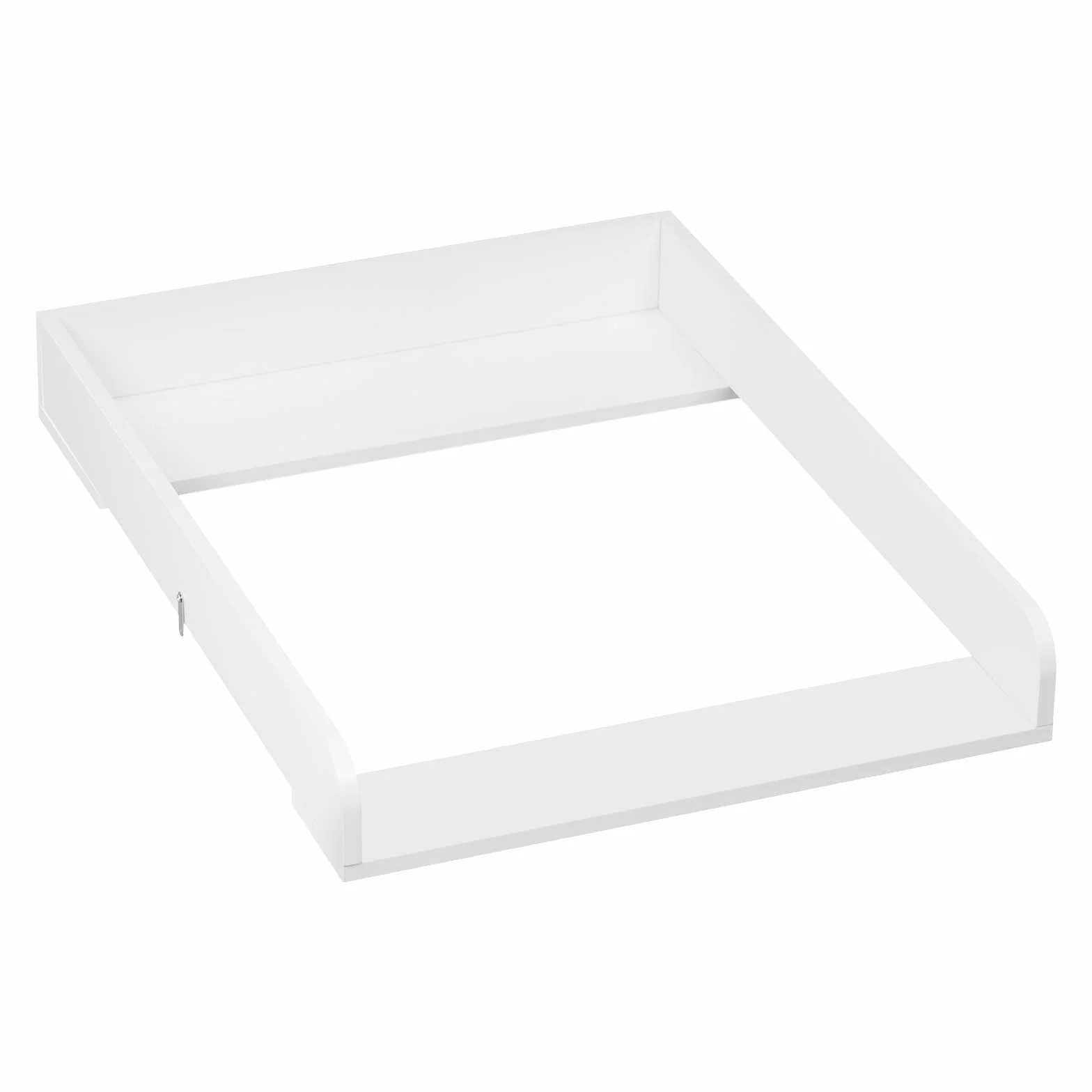 WOLTU Fasciatoio 60x80x10 cm MDF Bianco Piano Regolabile 46,5-50 cm