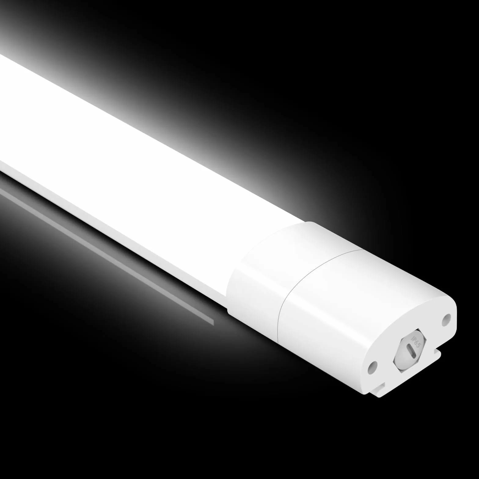 Lampada a LED per ambienti umidi, 90 cm, 30 W, 3300 lm, IP65, impermeabile, per ambienti umidi, per cantina, officina, garage, cucina, bagno, ufficio, bianco neutro, 4000 K