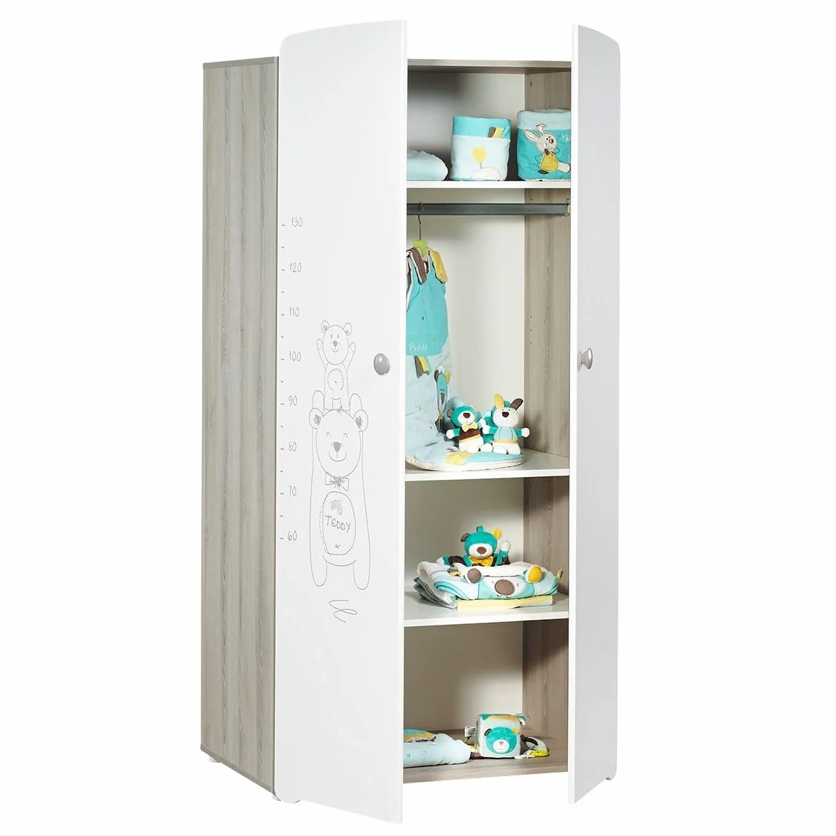 Baby Price Teddy Armadio 2 porte per camera bambino