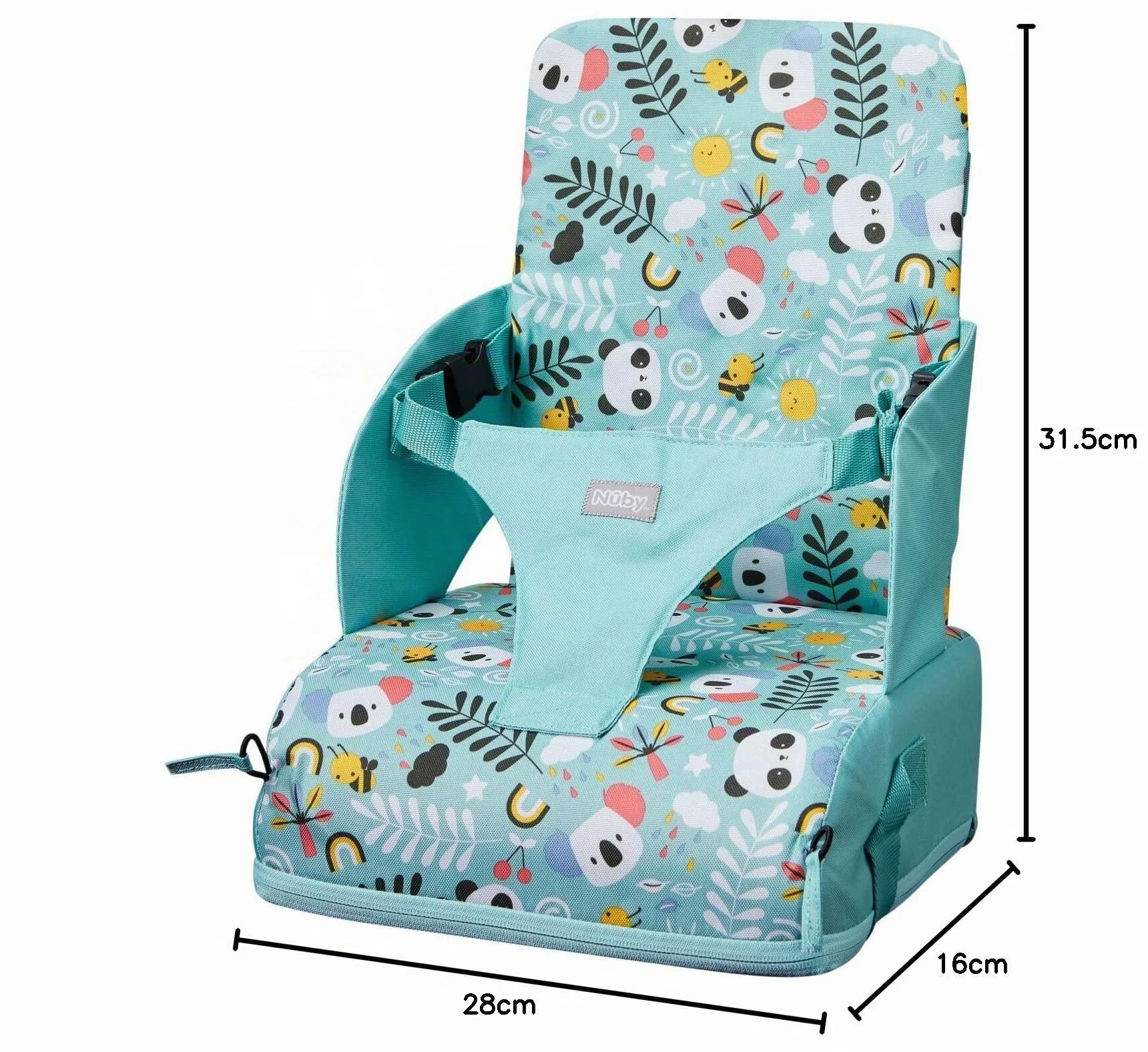 Nuby Sedile pieghevole Impermeabile 6+ mesi Panda