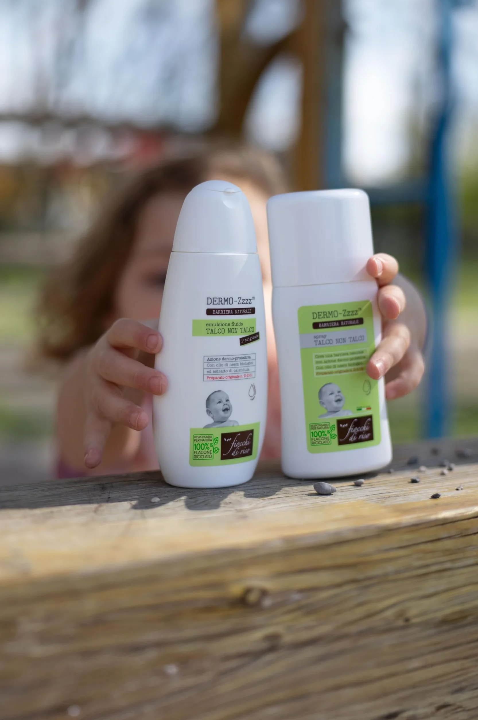 Fiocchi di Riso Talco Originale 120ml - Barriera Naturale Antizanzare