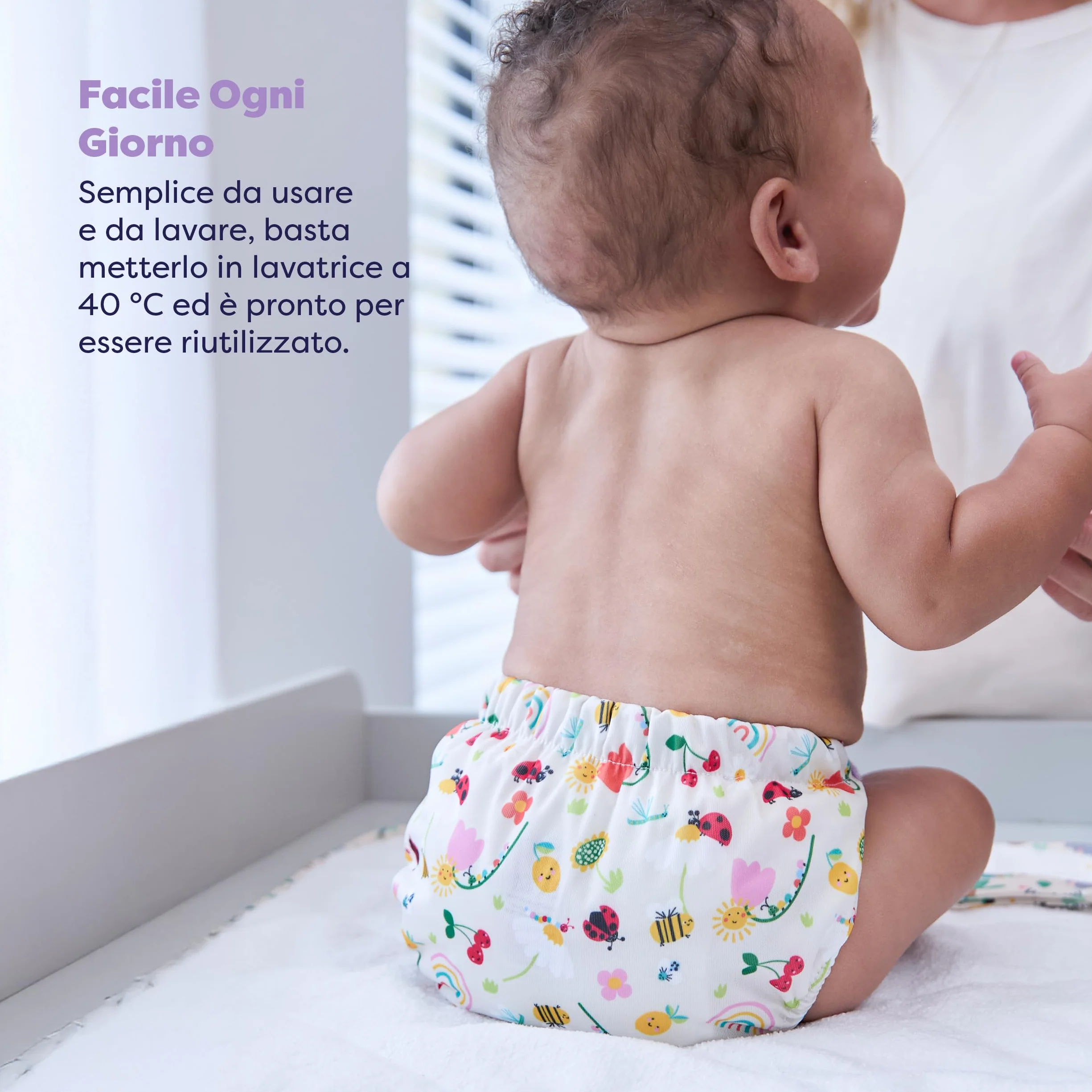 Bambino Mio pannolini riutilizzabili 5 pezzi lavabili certificati OEKO-TEX neonati