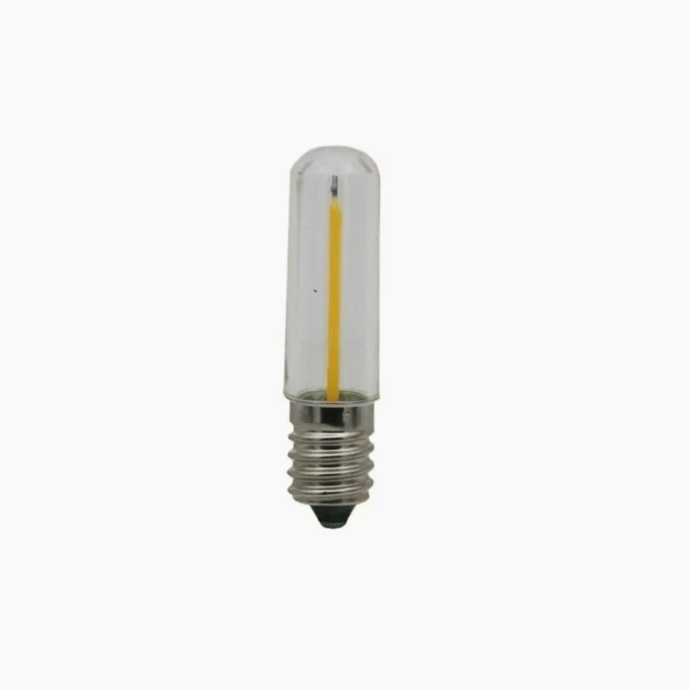 RZL Lighting, Confezione da 50, sorgente luminosa a LED in cristallo T15L AC220V E14/E12 0,5 W/1,5 W/2,5 W luce for frigorifero(6500K cool white,E14 0.5W)