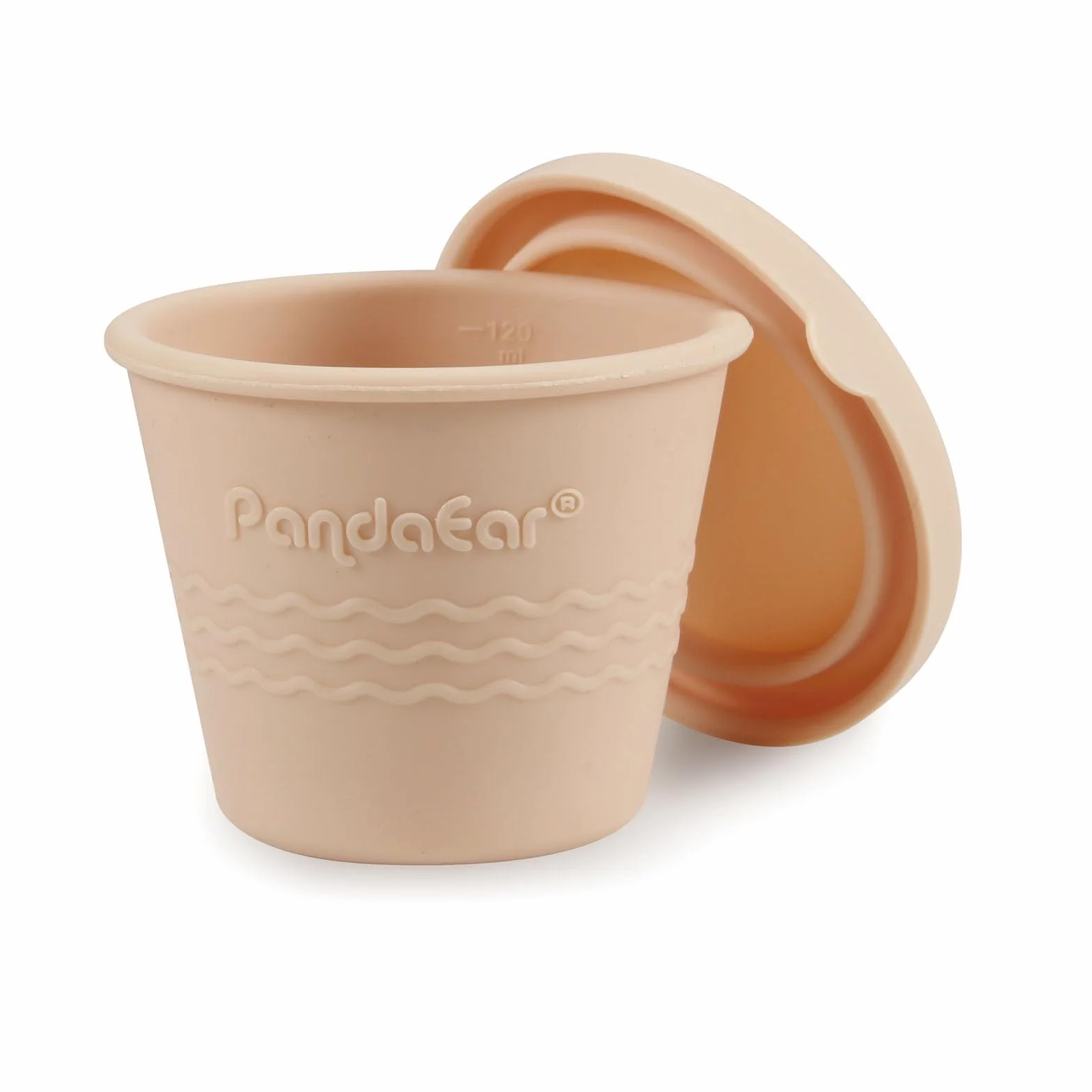 PandaEar 12 Contenitori per Alimenti per Bambini in Silicone 120 ML Riutilizzabili con Coperchi Ermetici