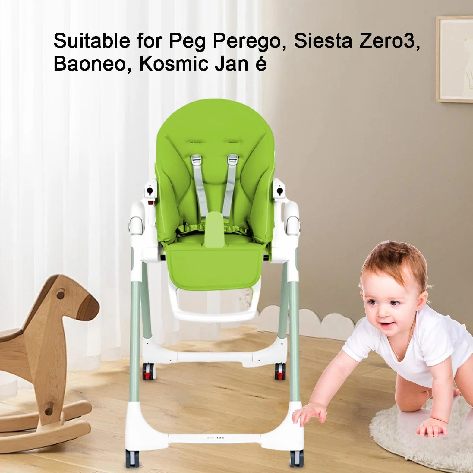 Peg Perego Siesta Zero3 Baoneo Kosmic Jane cuscino seggiolone rivestimento ricambio universale