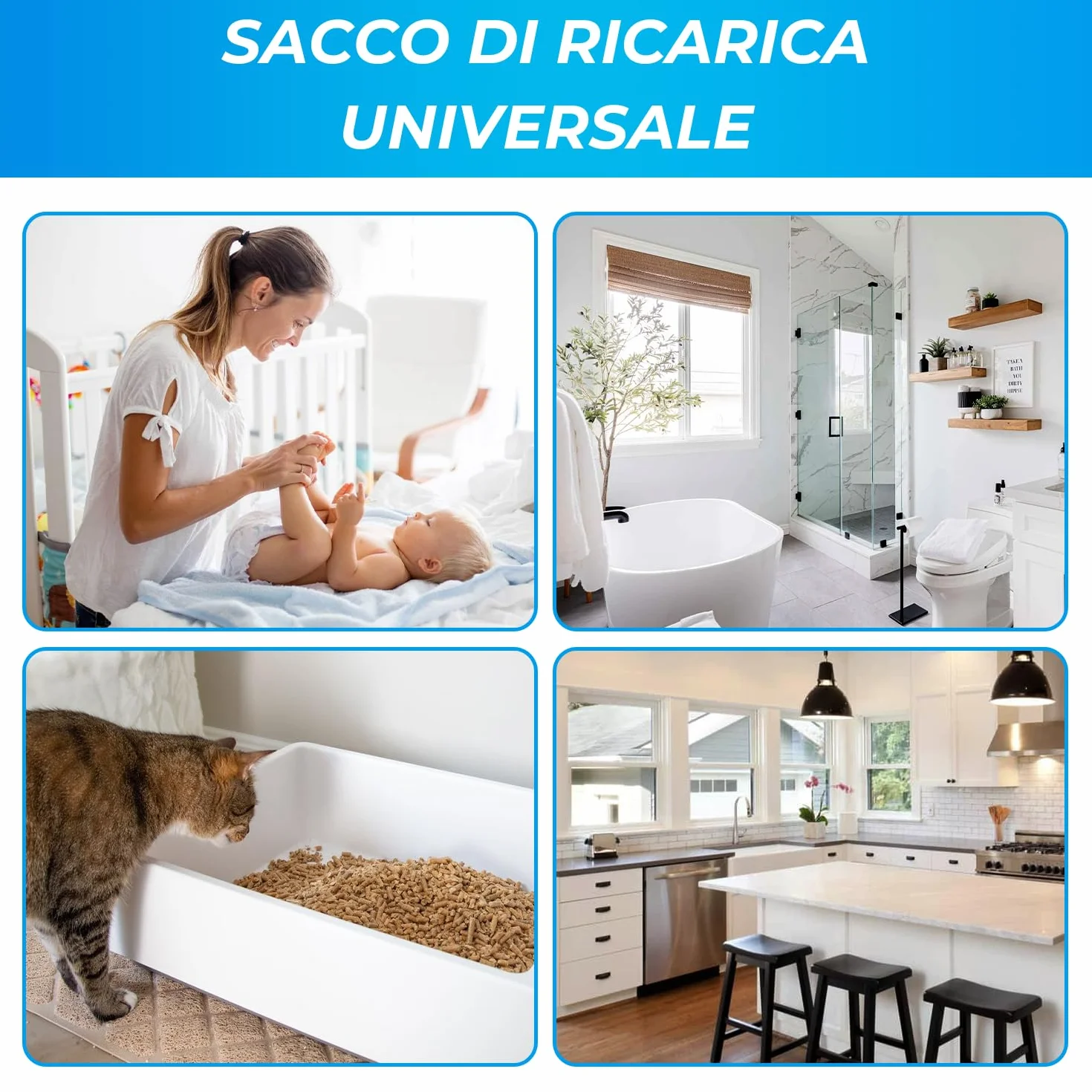 Tommee Tippee Twist & Click Ricariche Sacchetti Profumati 4,5 Metri Anti-Odore