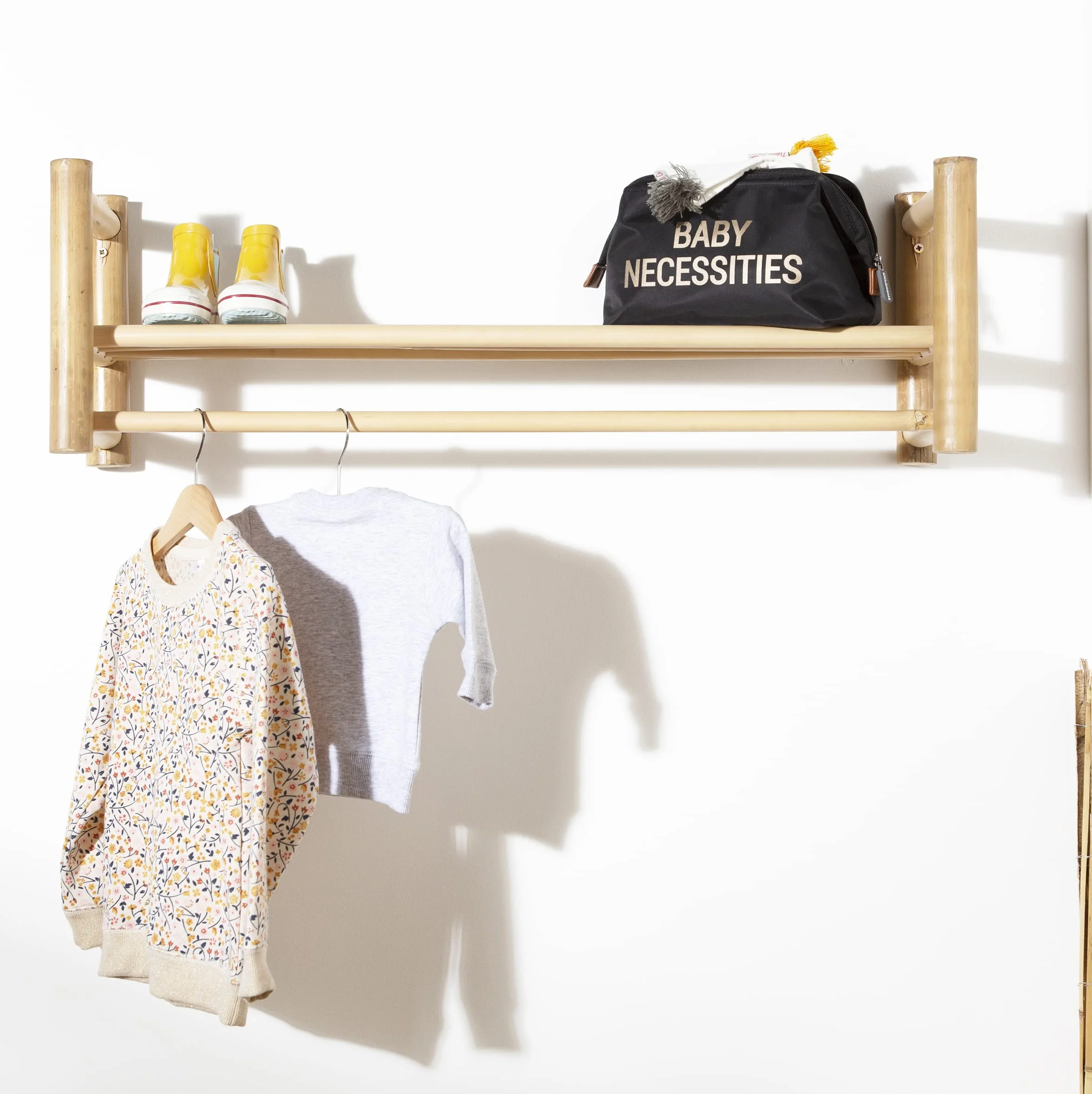 CHILDHOME Astuccio da toilette per neonato idrorepellente nero e oro