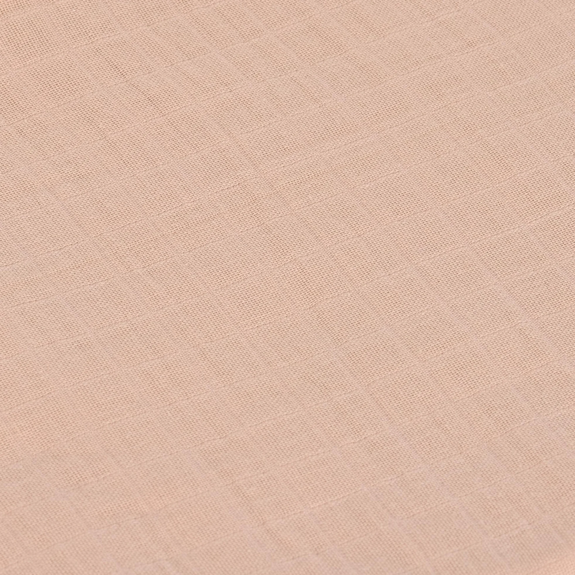 LÄSSIG Coperta Puck per neonati Panno di garza Set di 3 pezzi in cotone 85 x 85 cm GOTS Moon peach