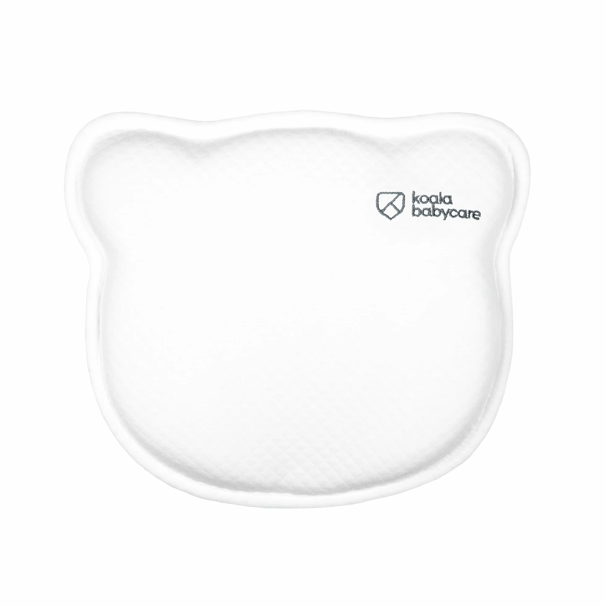 Cuscino Neonato Plagiocefalia Memory Foam Sfoderabile con due Federe Bianco KBC®