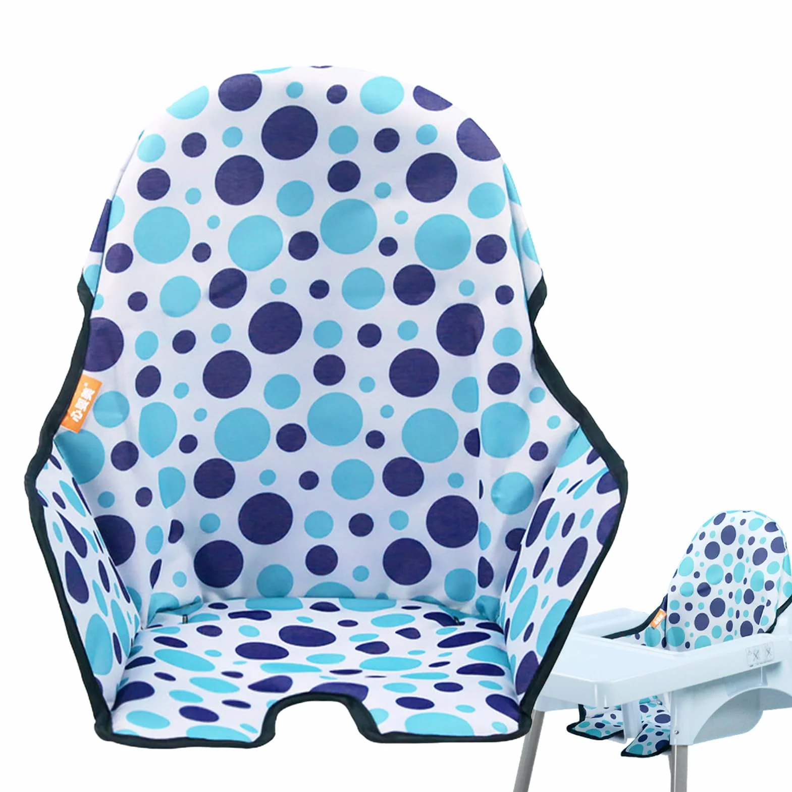Cuscino Per Seggiolone Pappa Universale Riduttore Sedia Da Pranzo Bambini 37x23cm Fodera Ikea