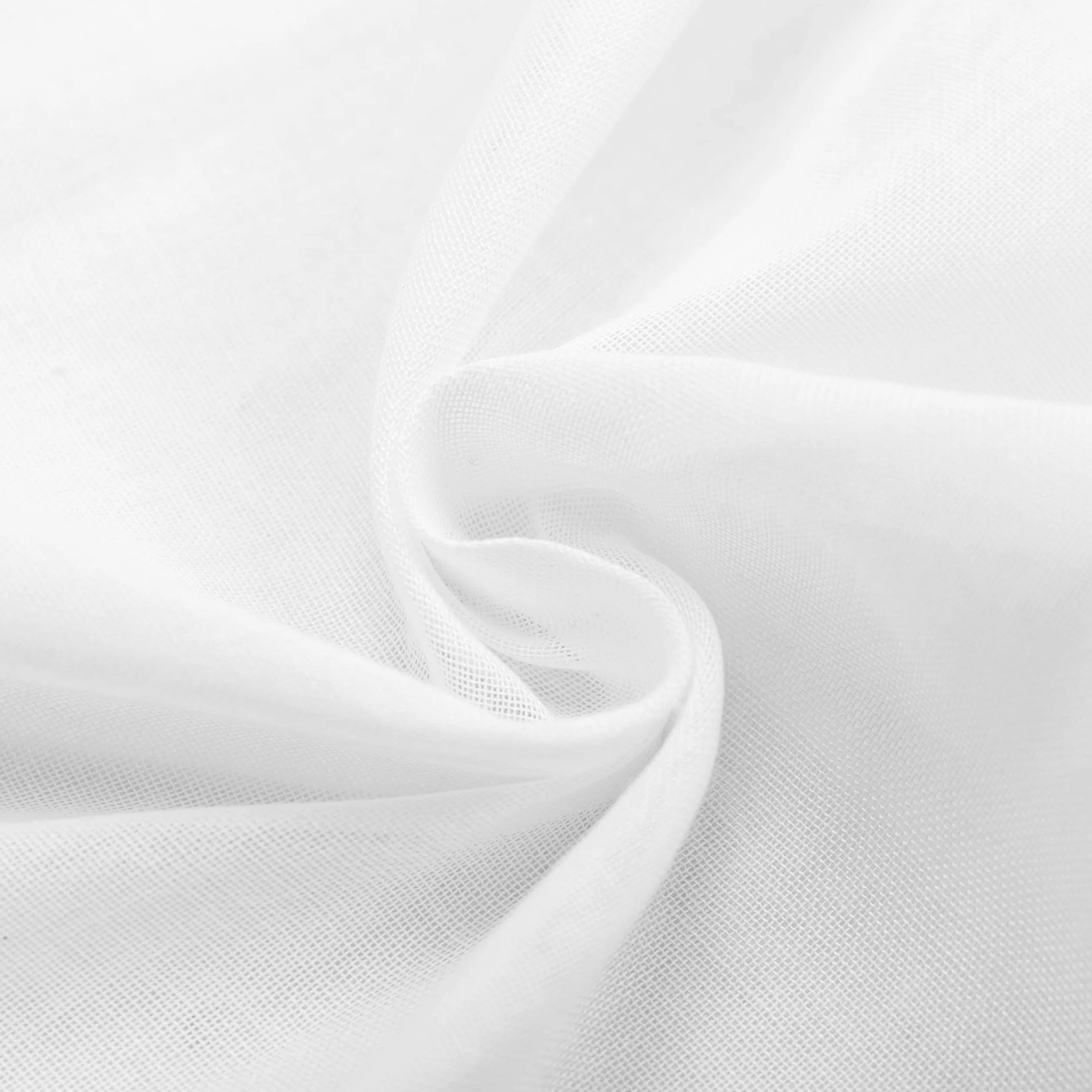 Tende Bianche Semi Trasparenti con Merletto 60x150cm 2 Pannelli per Finestra Soggiorno Camera