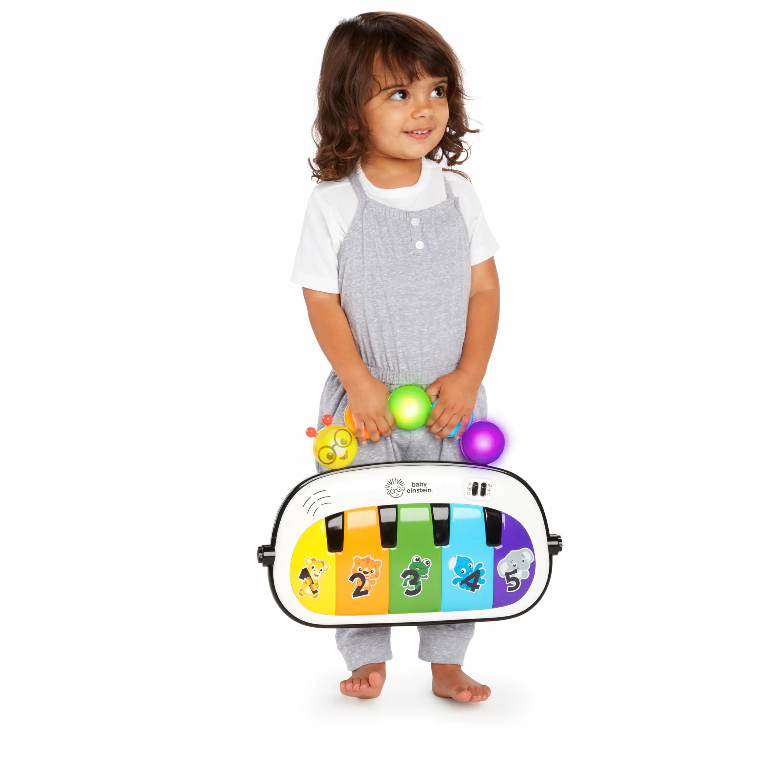 Baby Einstein Kickin' Tunes 4in1 Palestrina Multiattivita Musicale per Bambini con Pianoforte, 70+ Suoni, Luci, Arco di Gioco